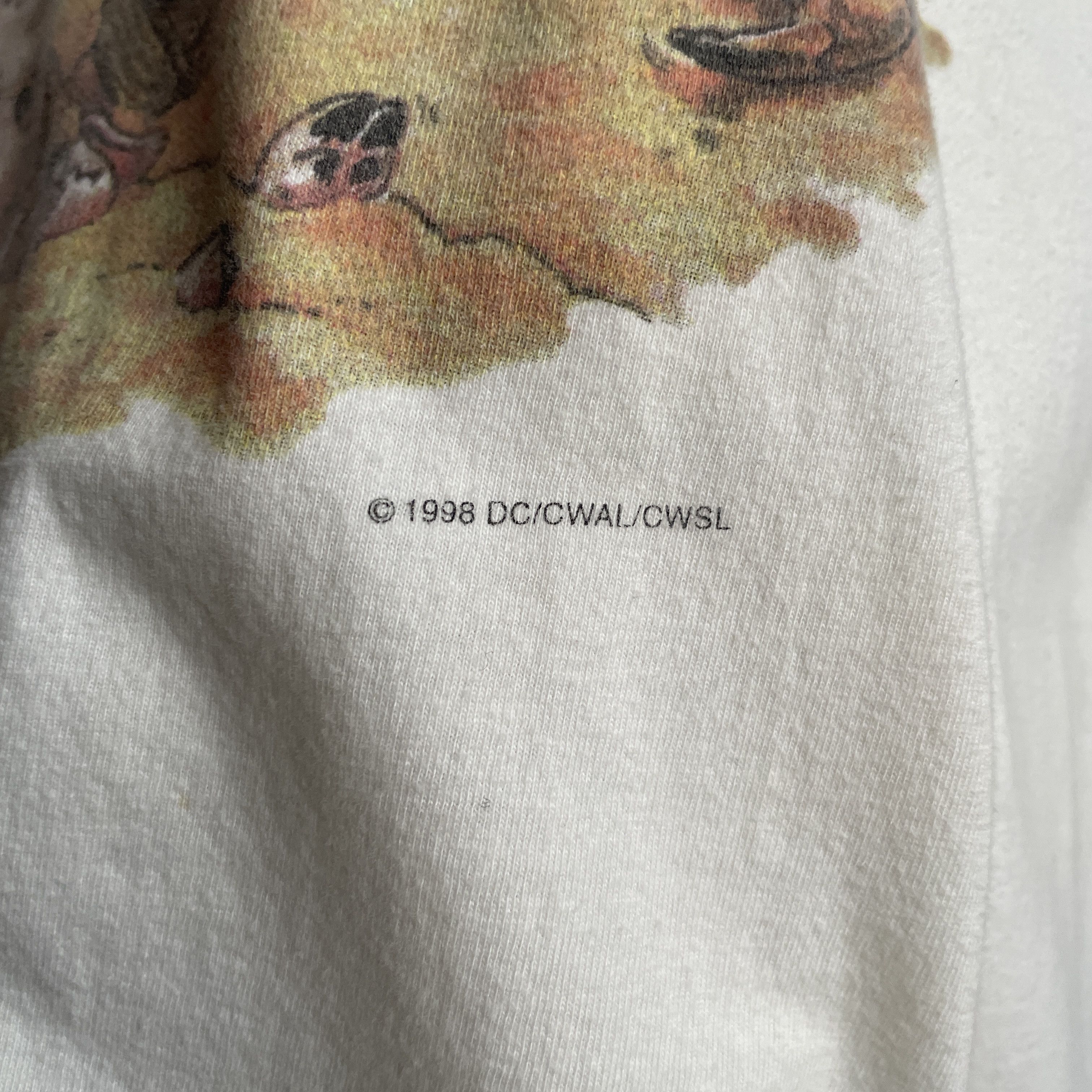 Cartoon Network × Vintage Piggin' Holidays Vintage 1998 T-Shirt Size L Size US L / EU 52-54 / 3 - 4 Thumbnail
