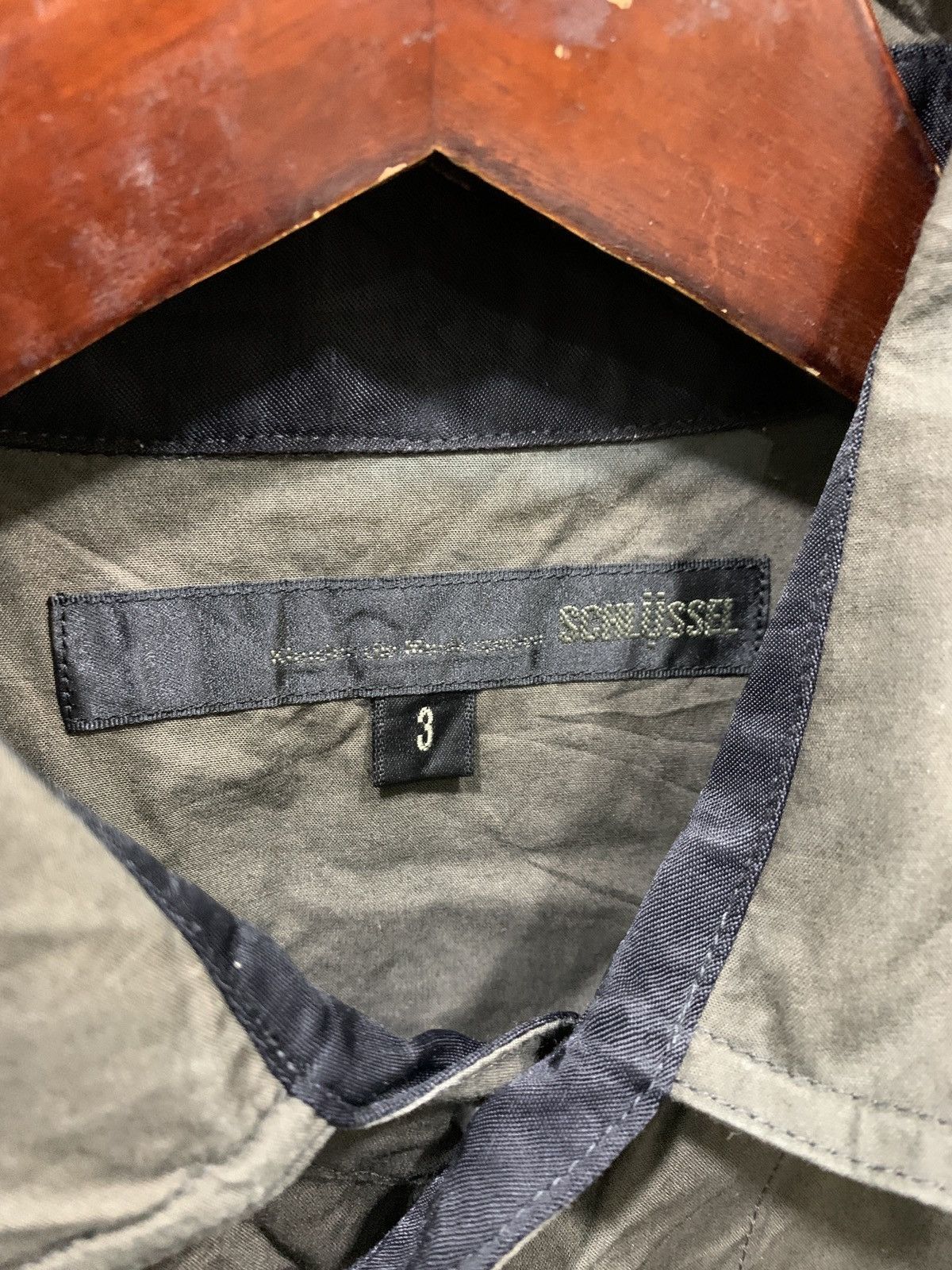 Japanese Brand y2k Military Shirt SCHLUSSEL Size US L / EU 52-54 / 3 - 4 Thumbnail