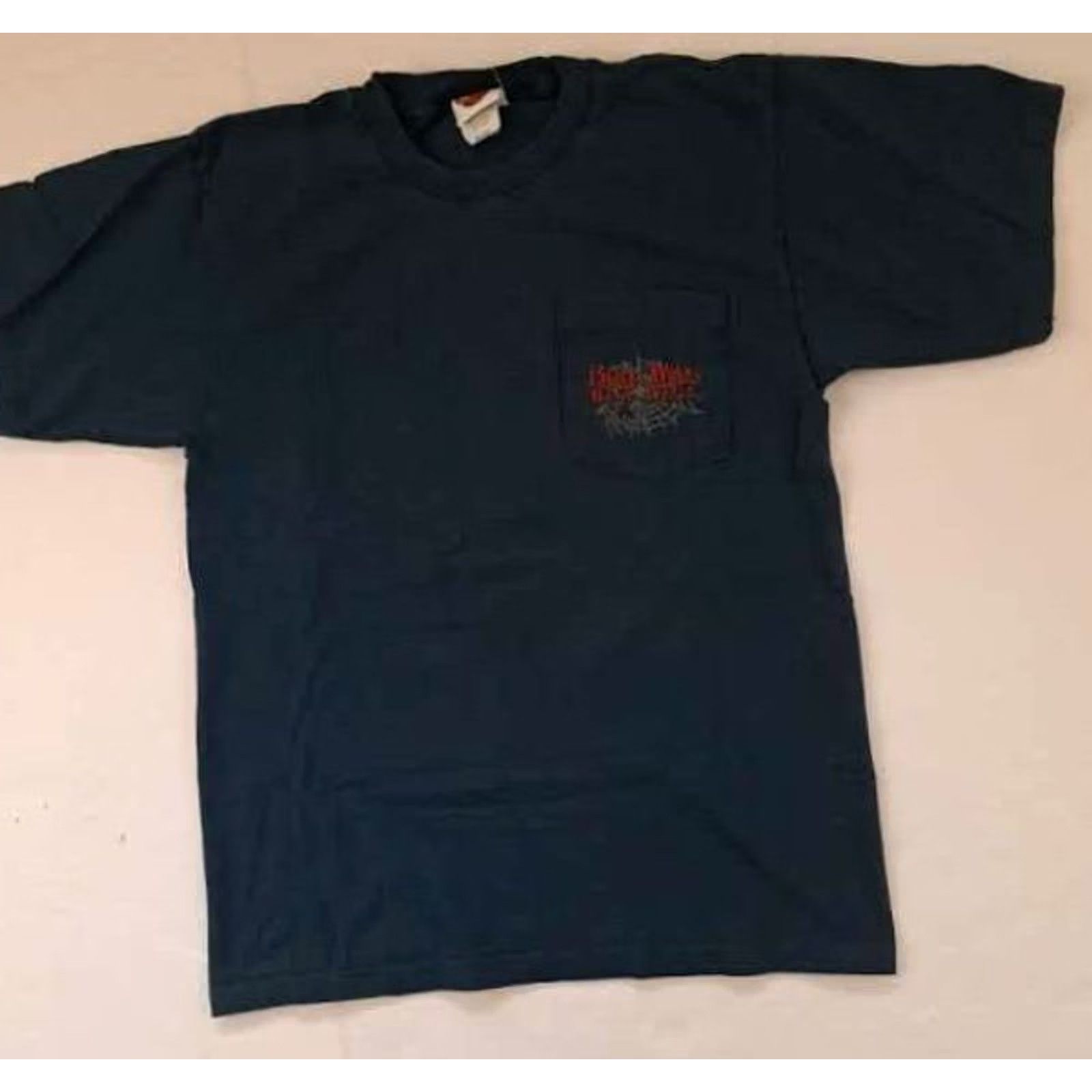 Harley Davidson Harley-Davidson T-Shirt USA Charlotte 2009 M Blue Unisex Adults Short Sleeve Medium Black Widow Port Charlotte Florida Size US M / EU 48-50 / 2 - 2 Thumbnail