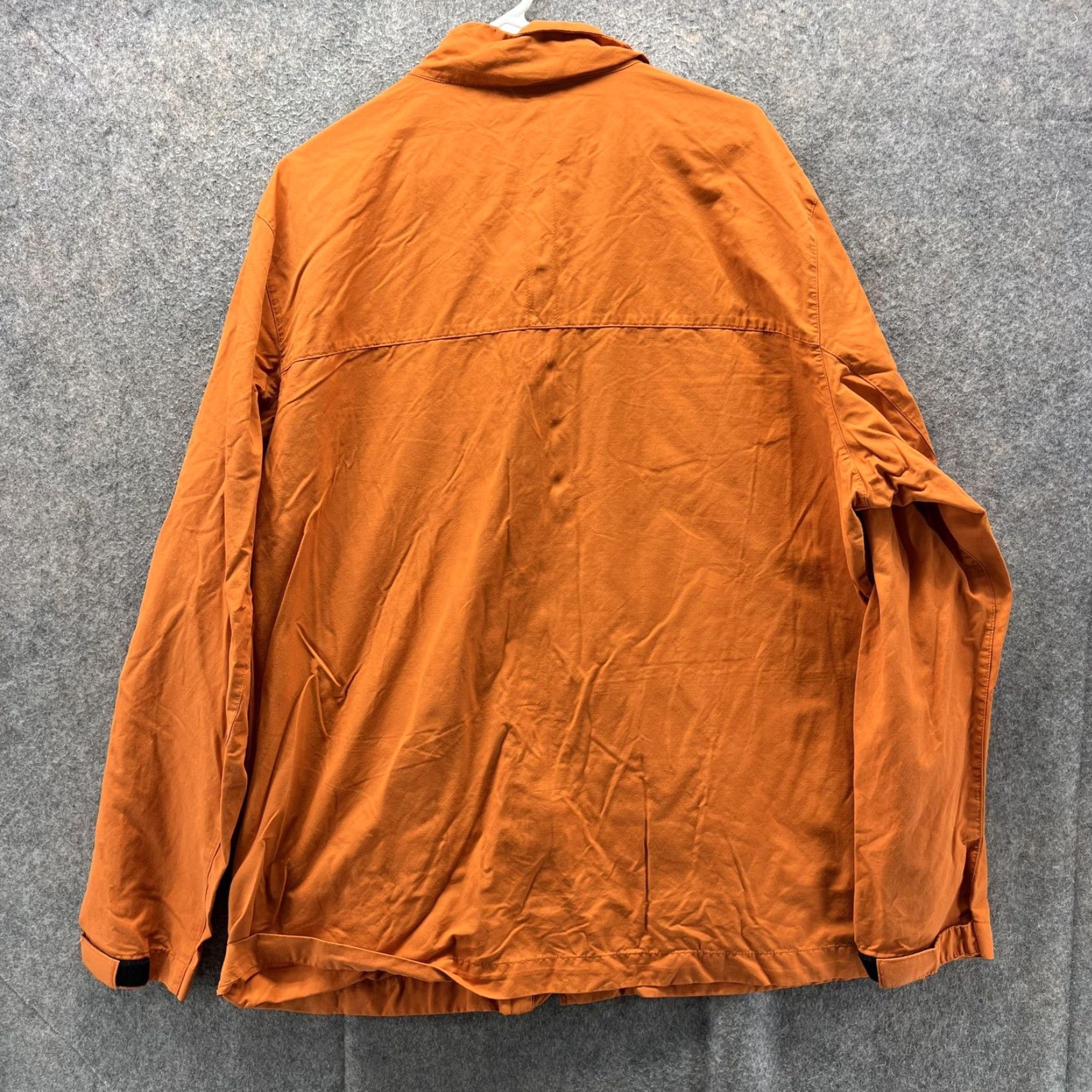 Nike Nike Jacket Mens 2XL Orange Cotton Blend Full Zip Windbreaker Pockets Size US XXL / EU 58 / 5 - 2 Thumbnail
