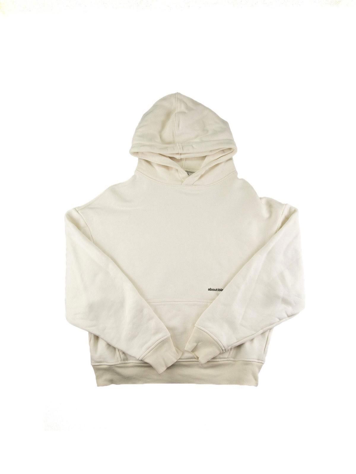 About:Blank about:blank Mens drop:seven White Hoodie Medium White Size US M / EU 48-50 / 2 - 2 Thumbnail