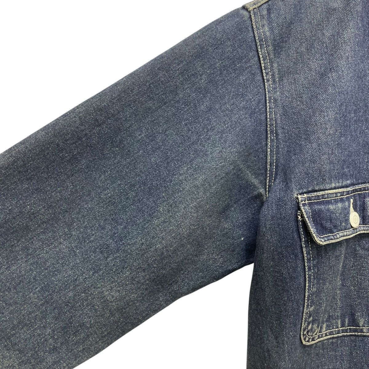 45rpm 💥Vintage Sunfaded Pairshine Worker Denim Jacket Size US L / EU 52-54 / 3 - 6 Thumbnail