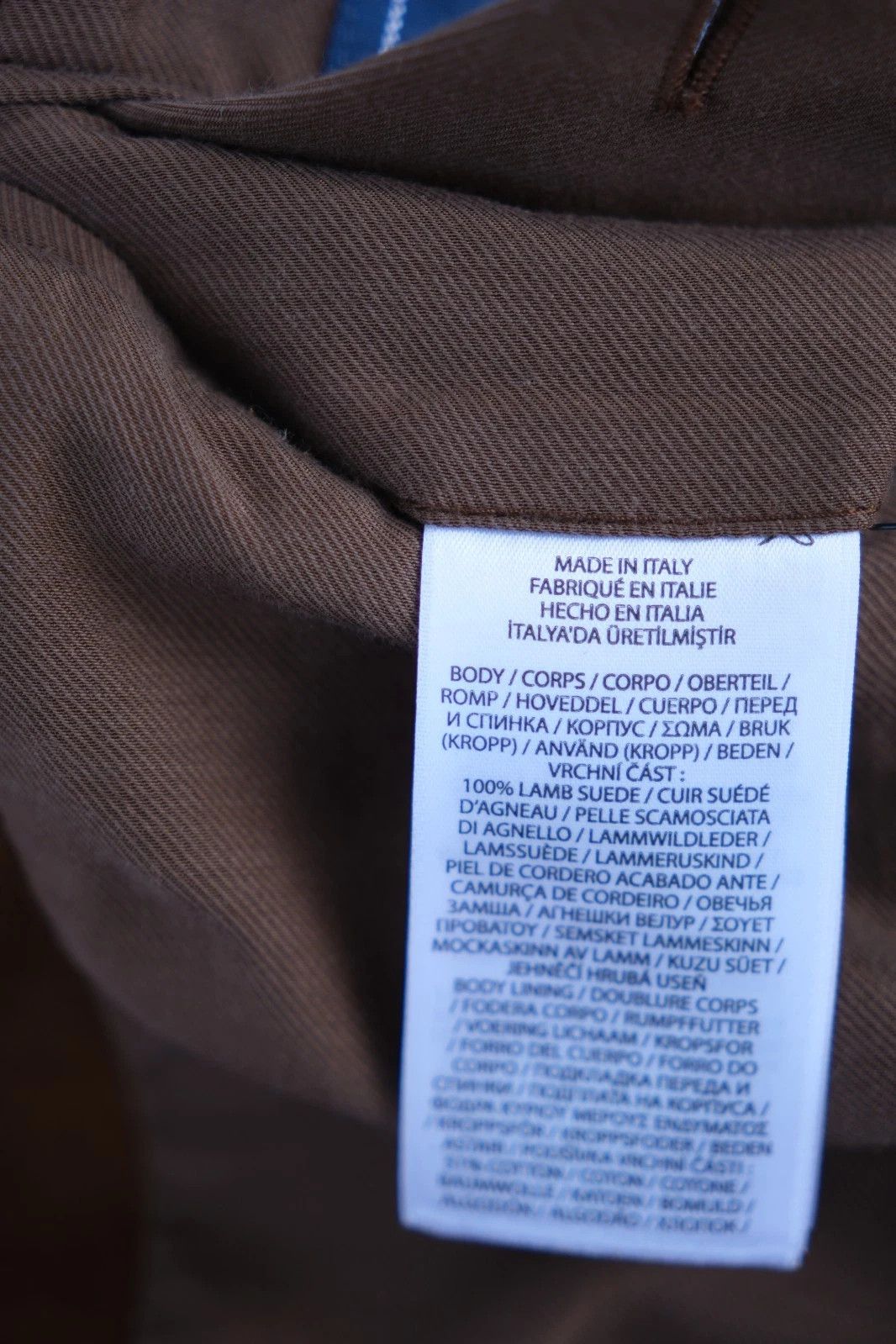 Ralph Lauren Purple Label New Ralph Lauren Polo Brown Suede Jacket EU 48 / US 38 Size 38S - 5 Thumbnail