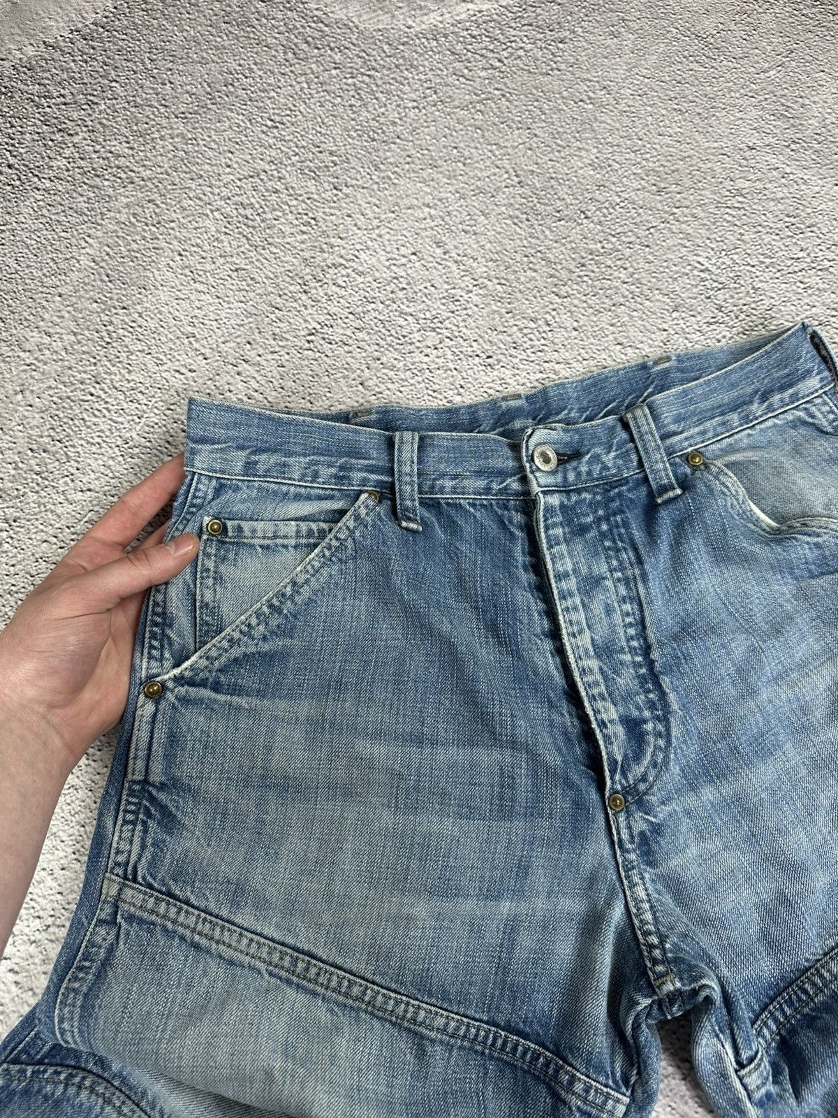 G-Star × Vintage G-Star RAW 3D Arc Denim Jeans Distressed Workwear Style Size US 30 / EU 46 - 6 Thumbnail