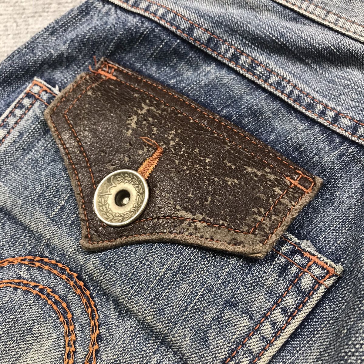 Edwin × Japanese Brand EDWIN JAPANESE BAGGY ACID WASH JEANS PANTS Size US 32 / EU 48 - 14 Thumbnail