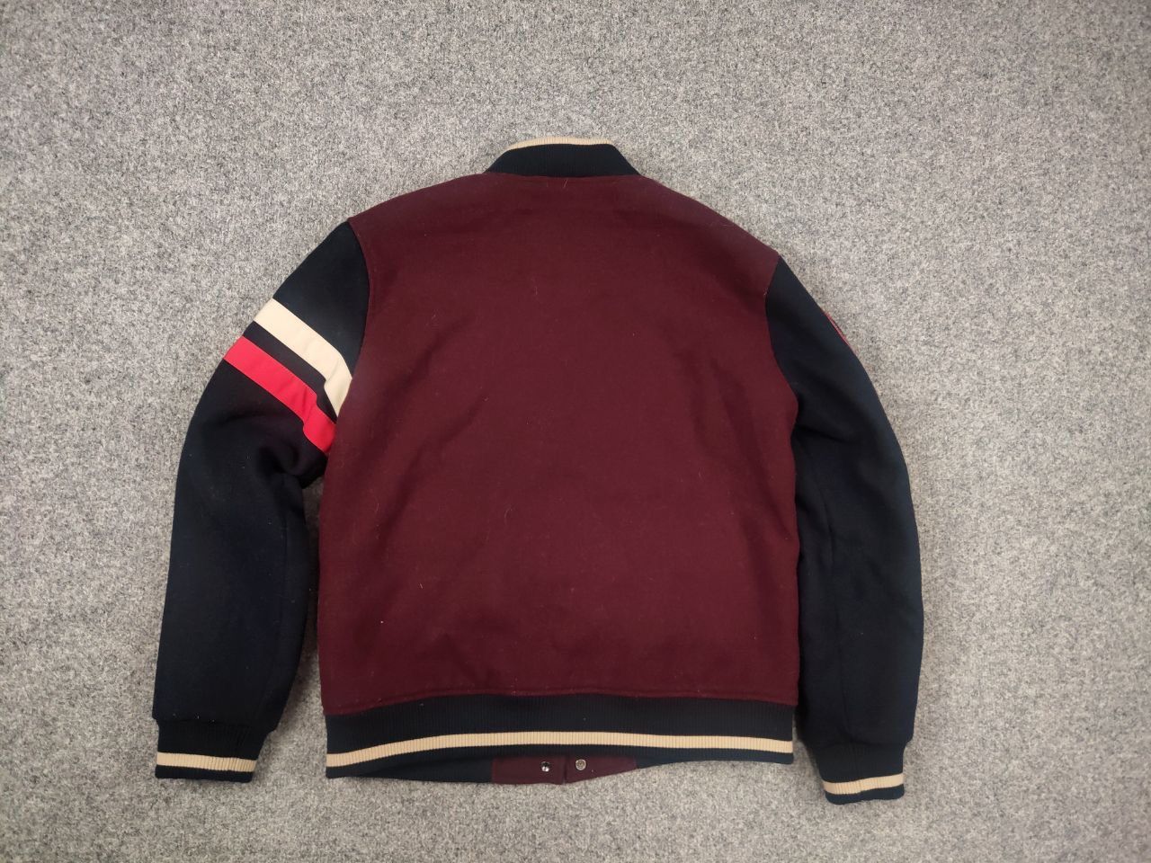 Japanese Brand Superdry Vintage Japan Varsity letterman bomber Wool Jacket Size M / US 6-8 / IT 42-44 - 12 Thumbnail