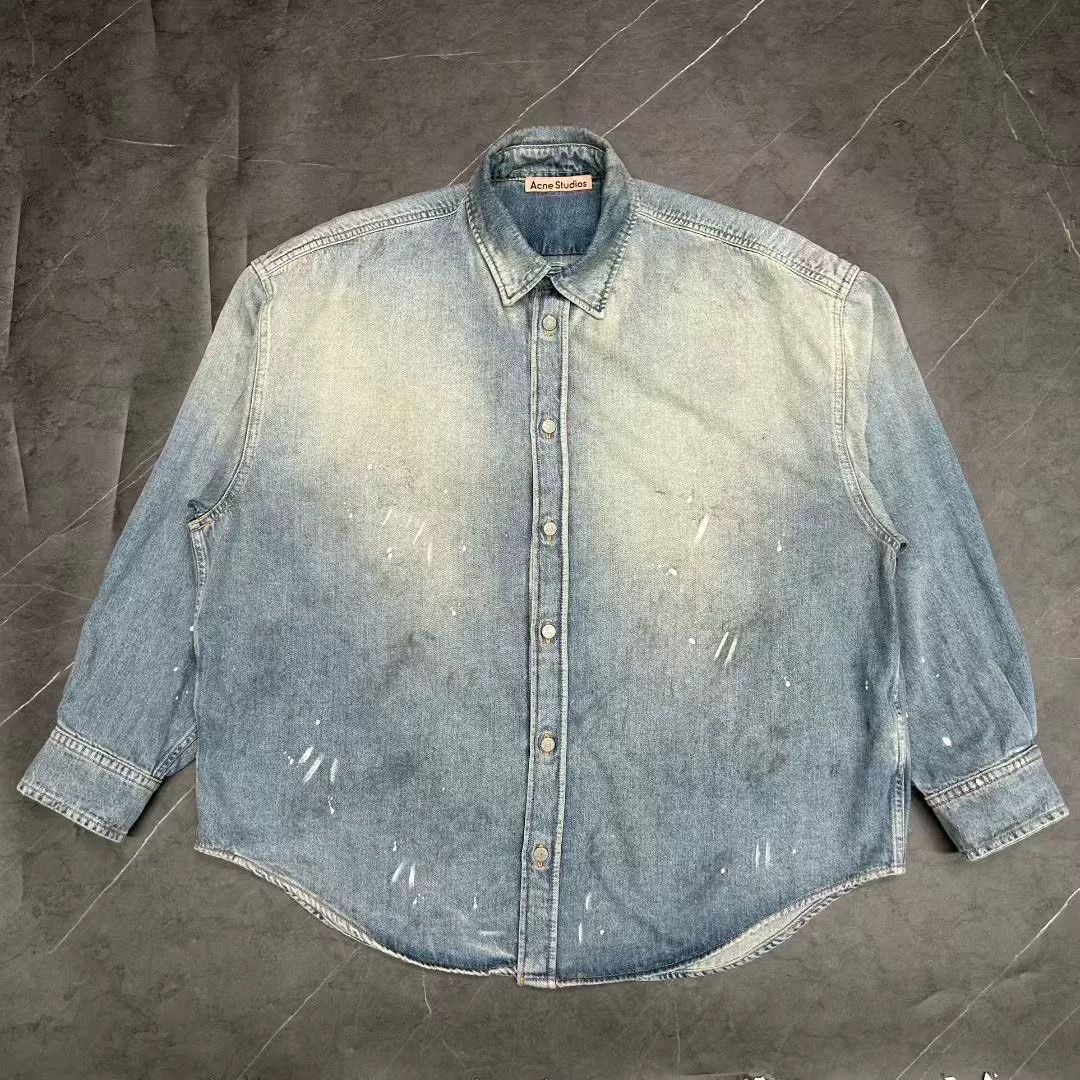 Acne Studios Acne Studios Denim Shirt OS Size S Size US S / EU 44-46 / 1 - 1 Thumbnail