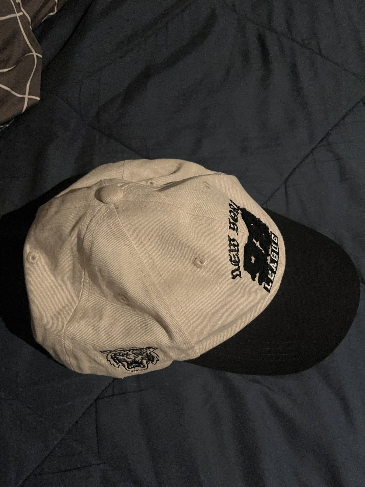 Bershka Vintage New York Hat (Black and White) Size ONE SIZE - 2 Thumbnail