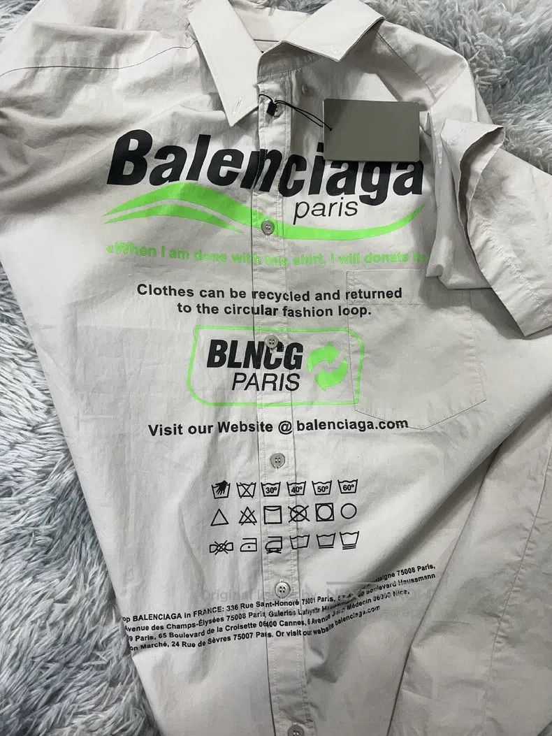Balenciaga Balenciaga Button-down Shirt Size US XS / EU 42 / 0 - 5 Thumbnail