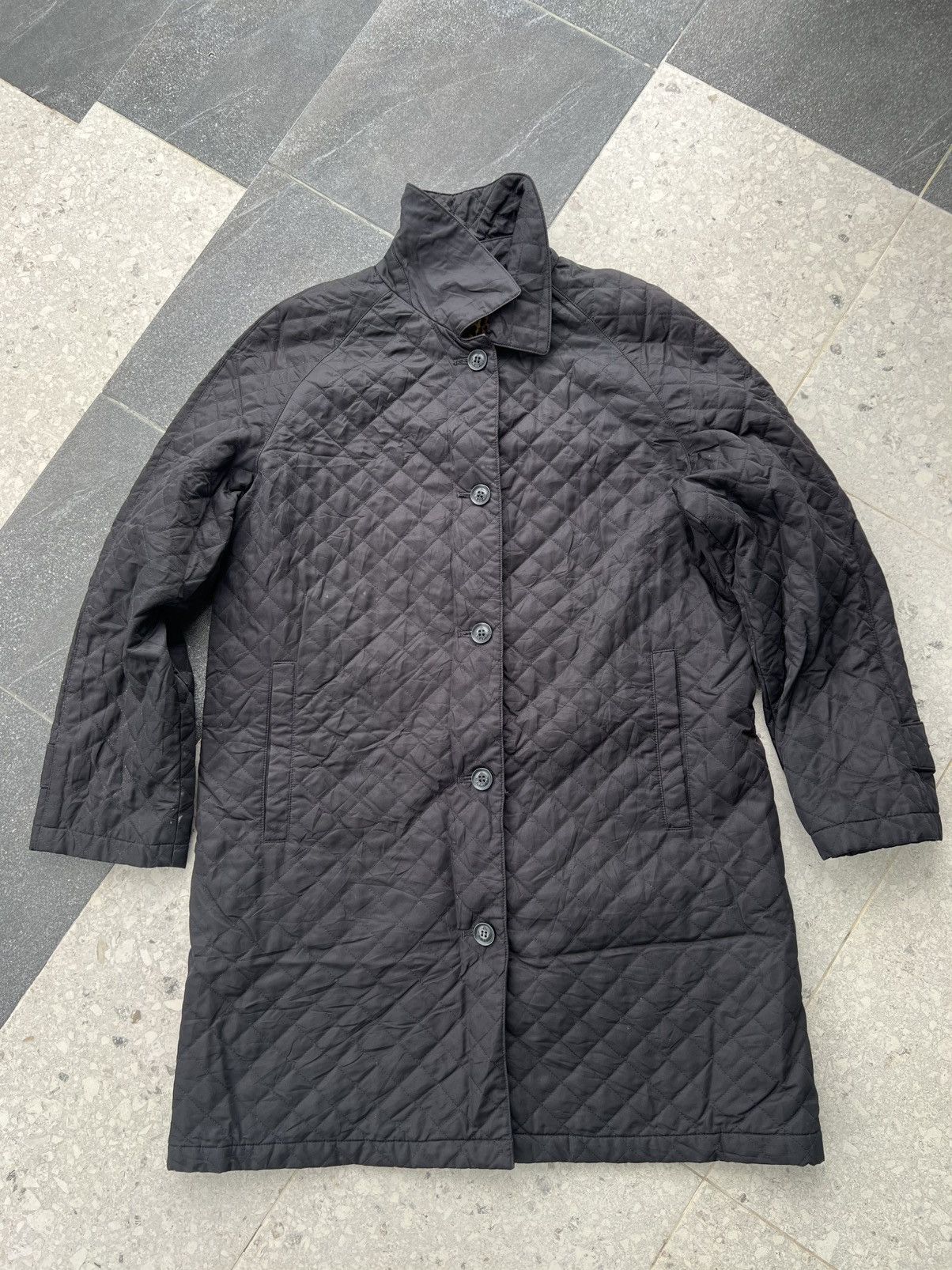Krizia Uomo × Vintage Krizia diamond pattern coat Size M / US 6-8 / IT 42-44 - 2 Thumbnail