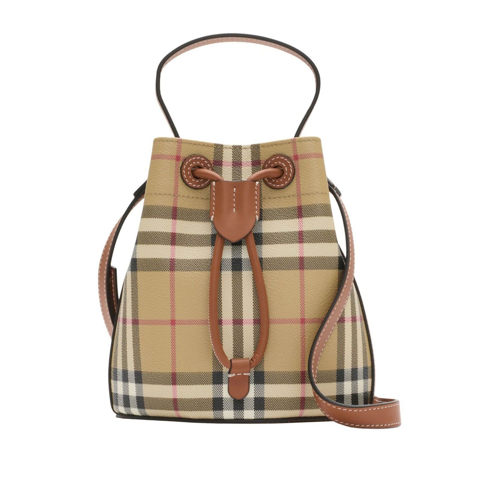 Burberry BURBERRY Beige Bucket Bag New & Authentic Size ONE SIZE - 4 Thumbnail