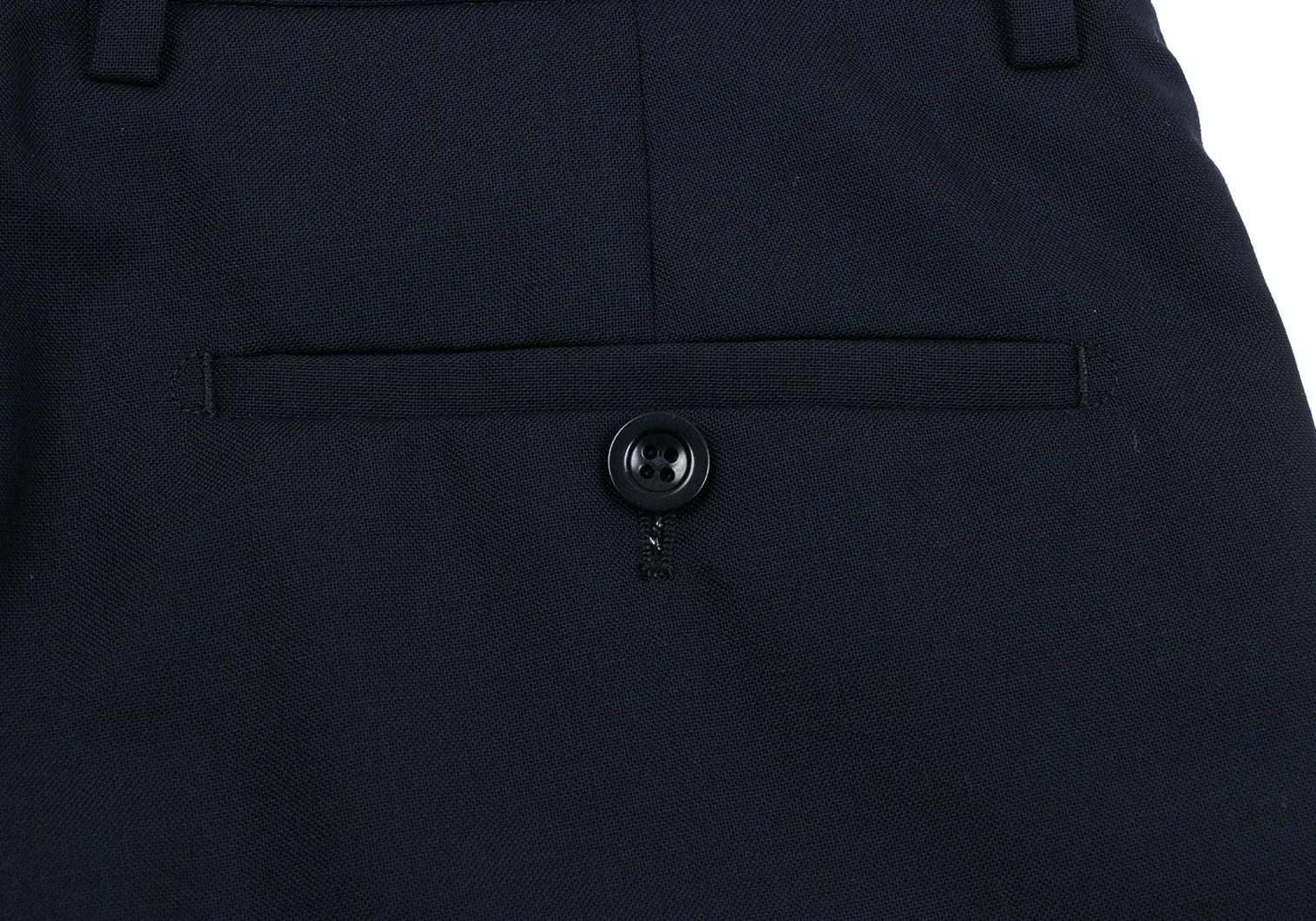 Maison Margiela Center-press Wool Trousers in Navy 46 Size US 30 / EU 46 - 11 Thumbnail