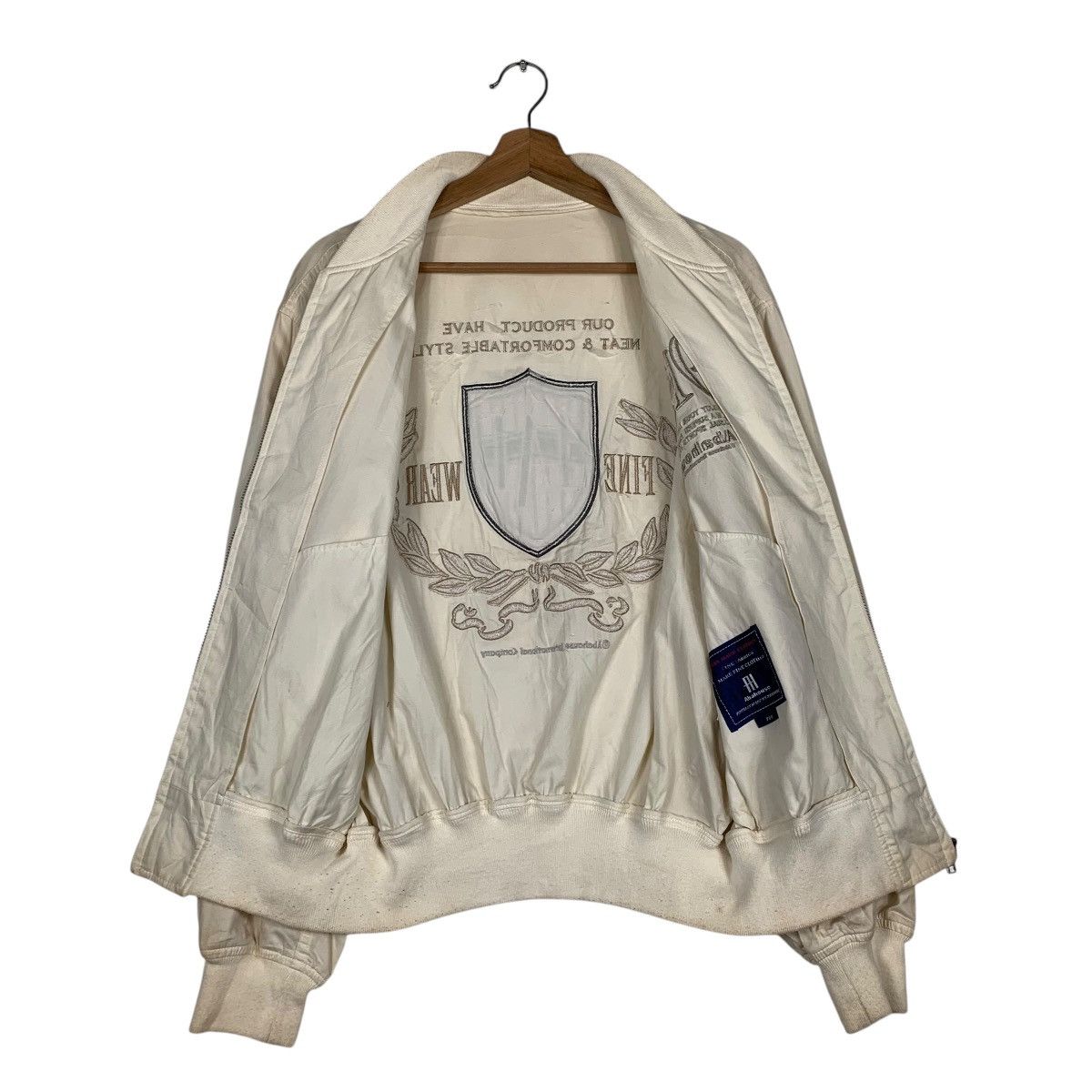 ABAHOUSE Abahouse Big Logo Bomber Jacket Size US M / EU 48-50 / 2 - 11 Thumbnail