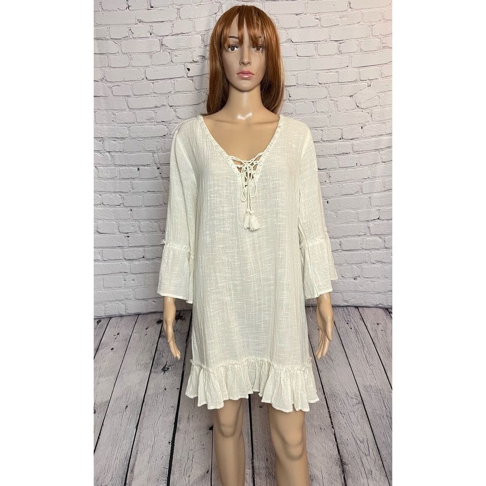 Other NWT New Z&L Europe Boho With Tassels and Ostrich Feathers D Size L / US 10 / IT 46 - 1 Thumbnail