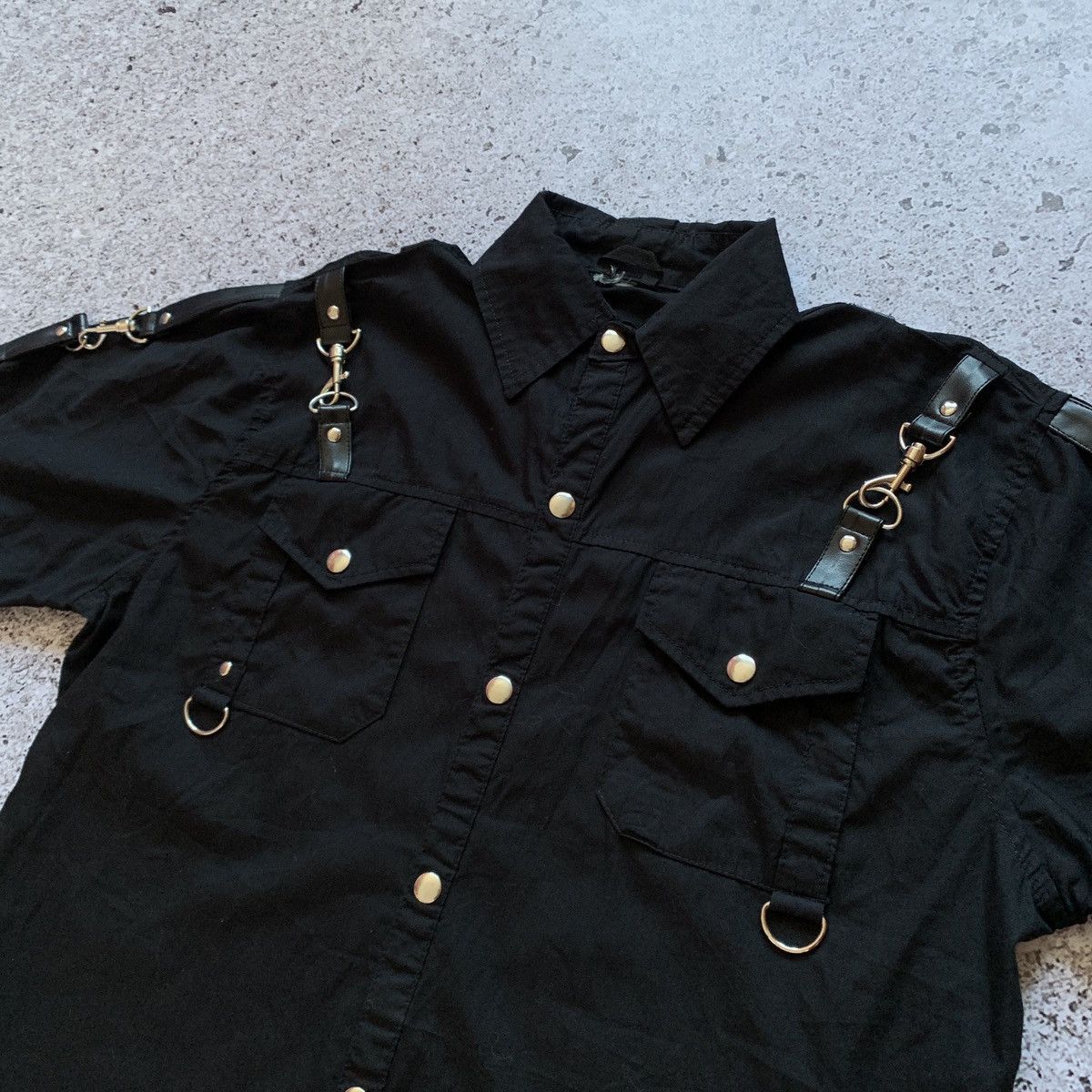 Other Bondage belted shirt gothic y2k avant-garde Japanese Size US L / EU 52-54 / 3 - 2 Thumbnail