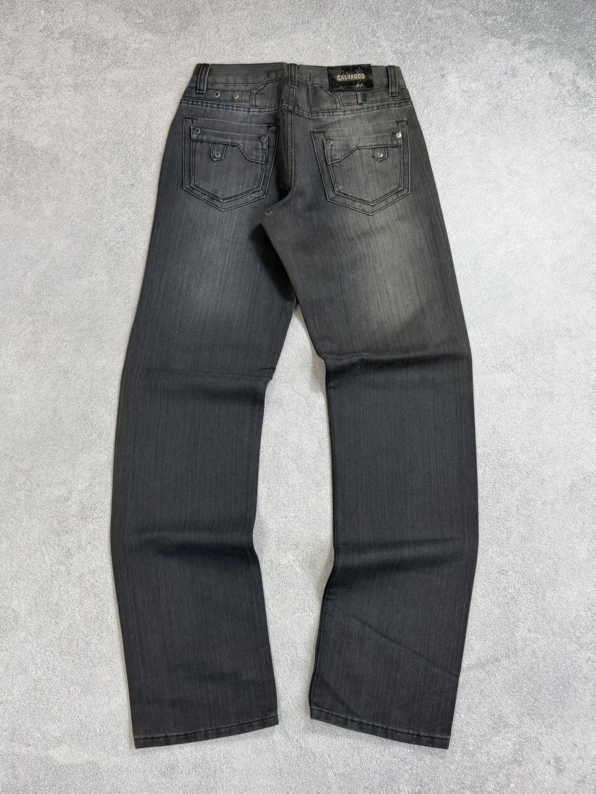 Hysteric Glamour vtg avant-garde sun faded rick owens style y2k baggy denim Size US 31 - 2 Thumbnail