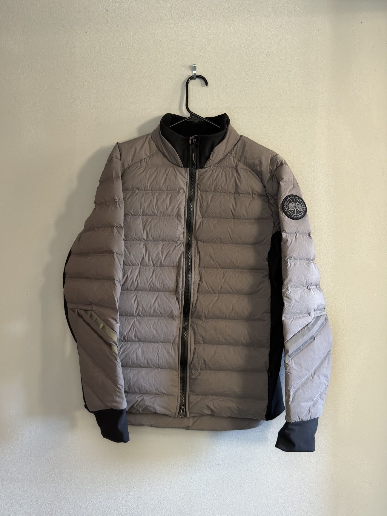 image of Canada Goose Down Jacket in Grey, Men's (Size Small)