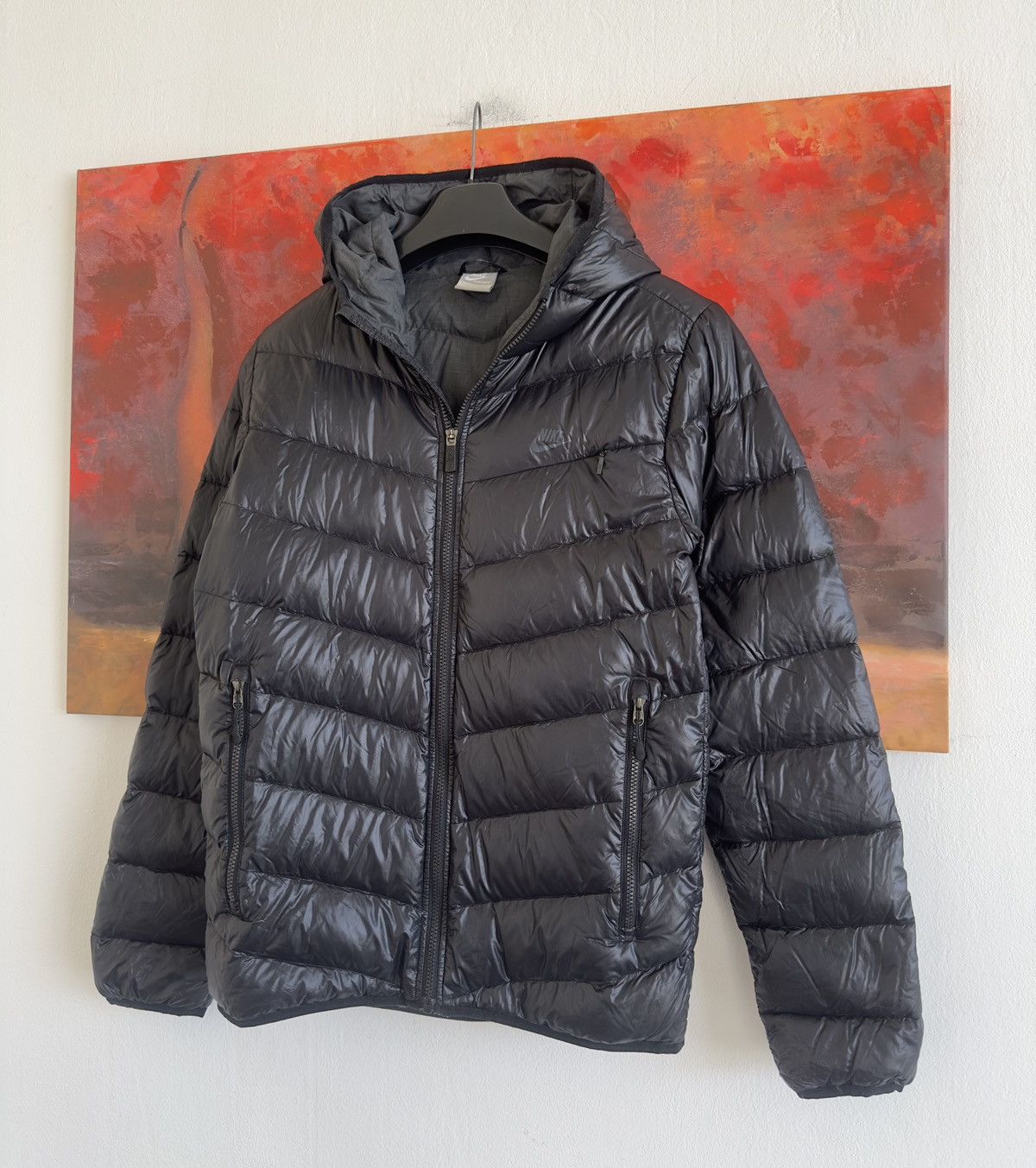 Nike Nike Black Down Puffer Jacket Size S Size US S / EU 44-46 / 1 - 2 Thumbnail