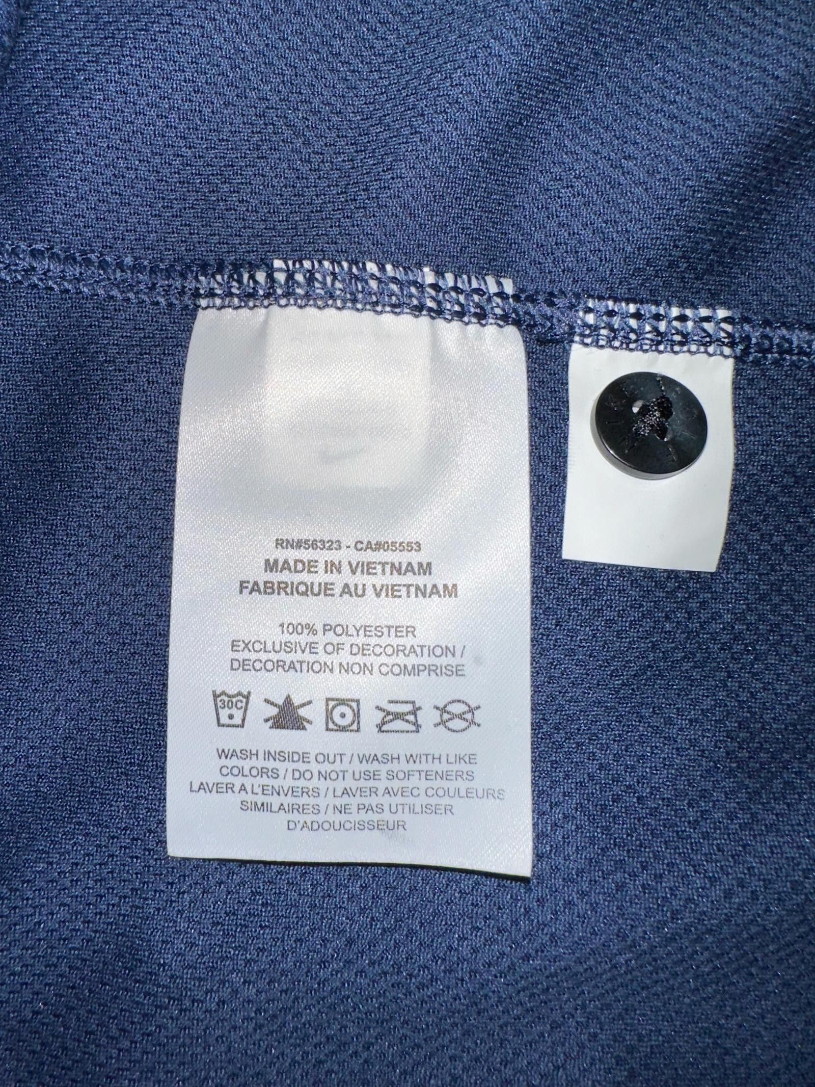 Nike Nike Men’s Dri-Fit Bunge Blue Classic Polo Size US L / EU 52-54 / 3 - 7 Thumbnail