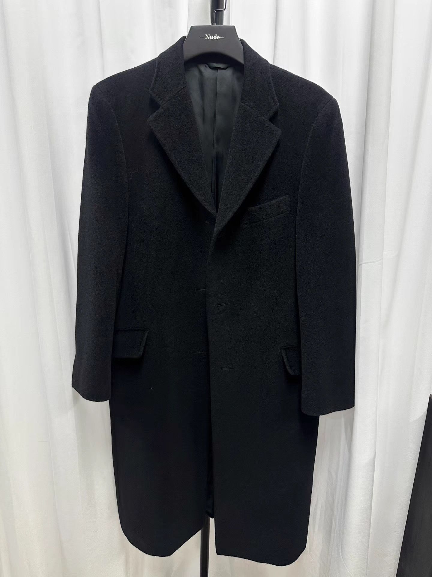 Yohji Yamamoto A.A.R Yohji Yamamoto Mohair Wool Blend Coat K20 Size US M / EU 48-50 / 2 - 1 Thumbnail