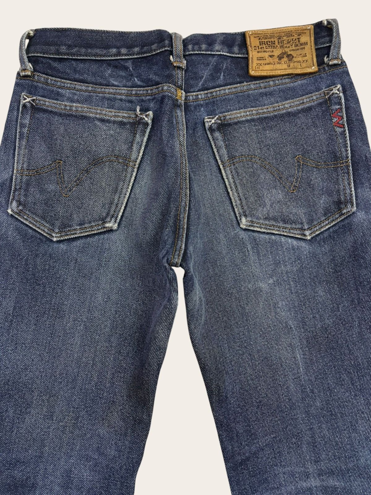 Iron Heart 21oz Iron Heart Lot 461 Extra Heavy Jeans Size US 30 / EU 46 - 10 Thumbnail