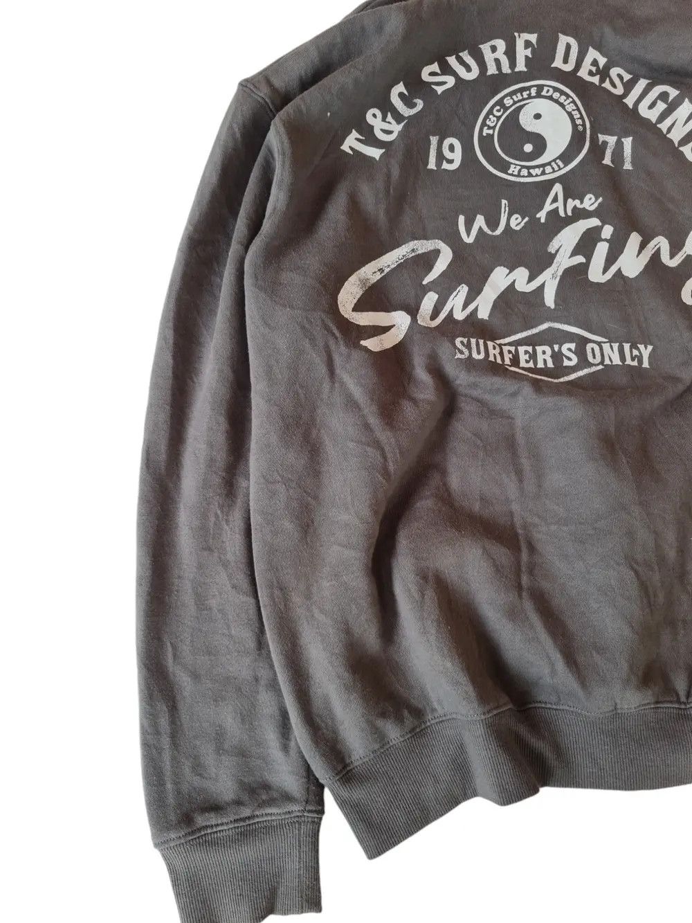 Vintage Vintage T&C Surf Hawaii Hoodie Zipper Size US L / EU 52-54 / 3 - 5 Thumbnail