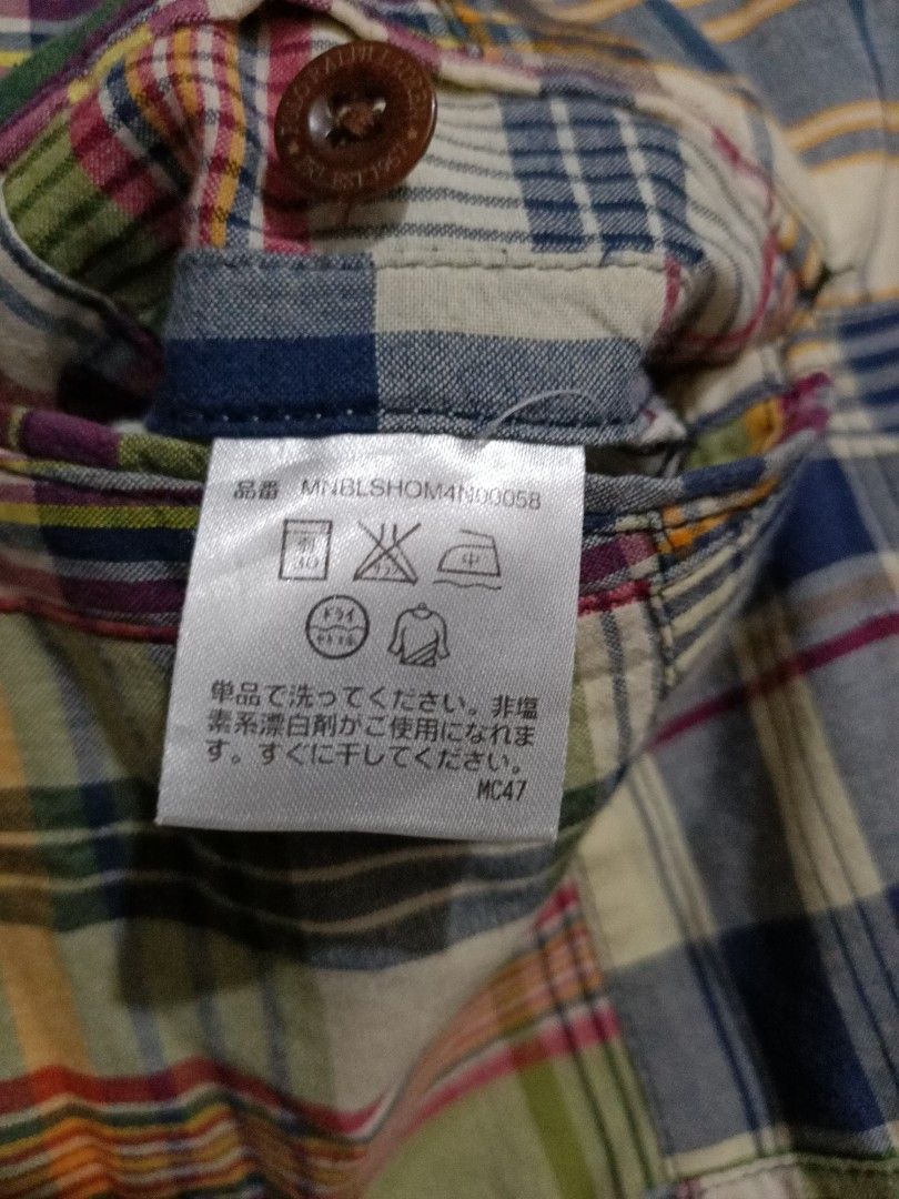 Polo Ralph Lauren Vintage Polo Ralph Lauren Madras Patchwork Shorts Size US 38 / EU 54 - 6 Thumbnail
