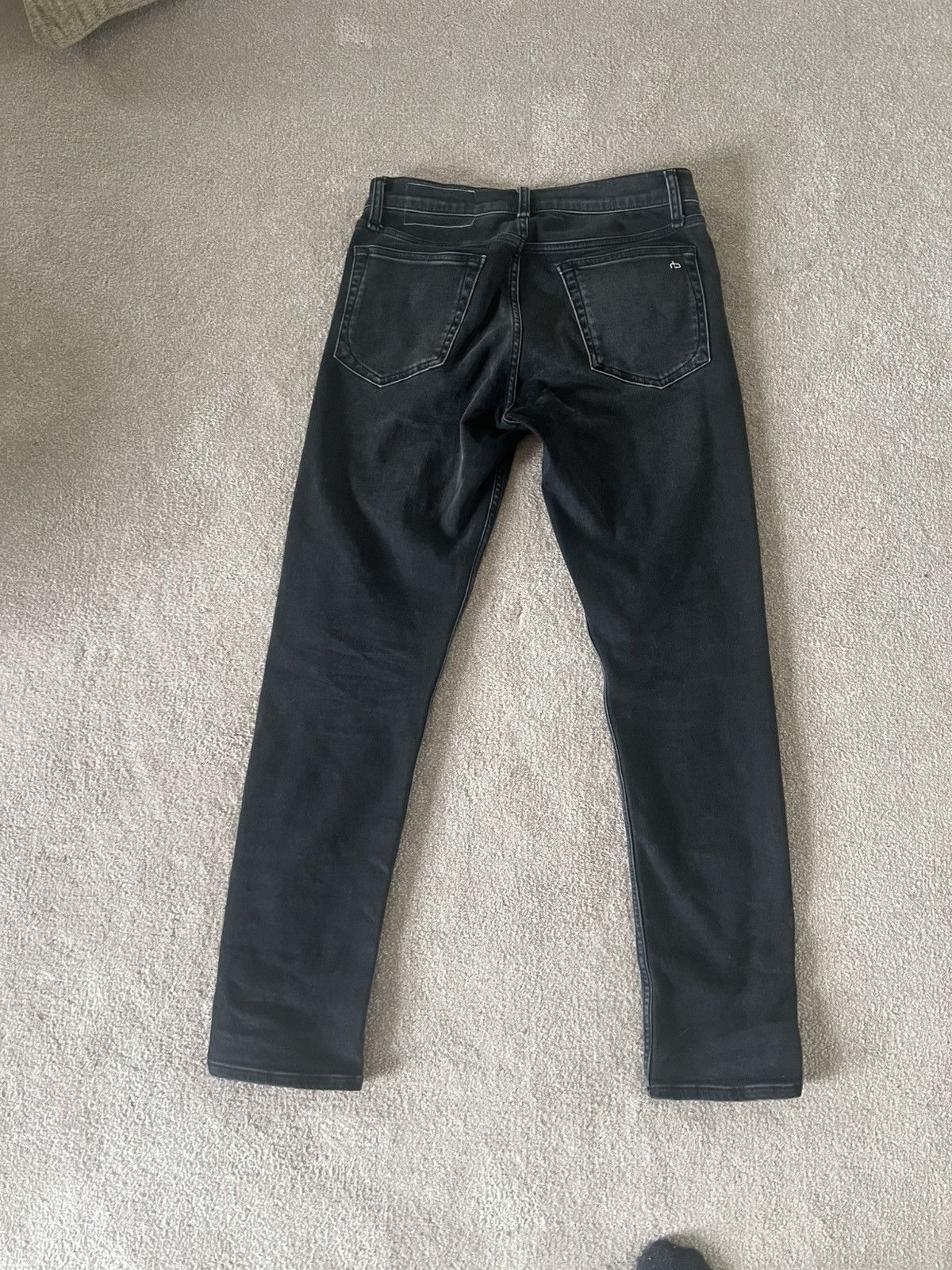 Rag & Bone Rag & Bone Black Jeans Size US 28 / EU 44 - 6 Thumbnail