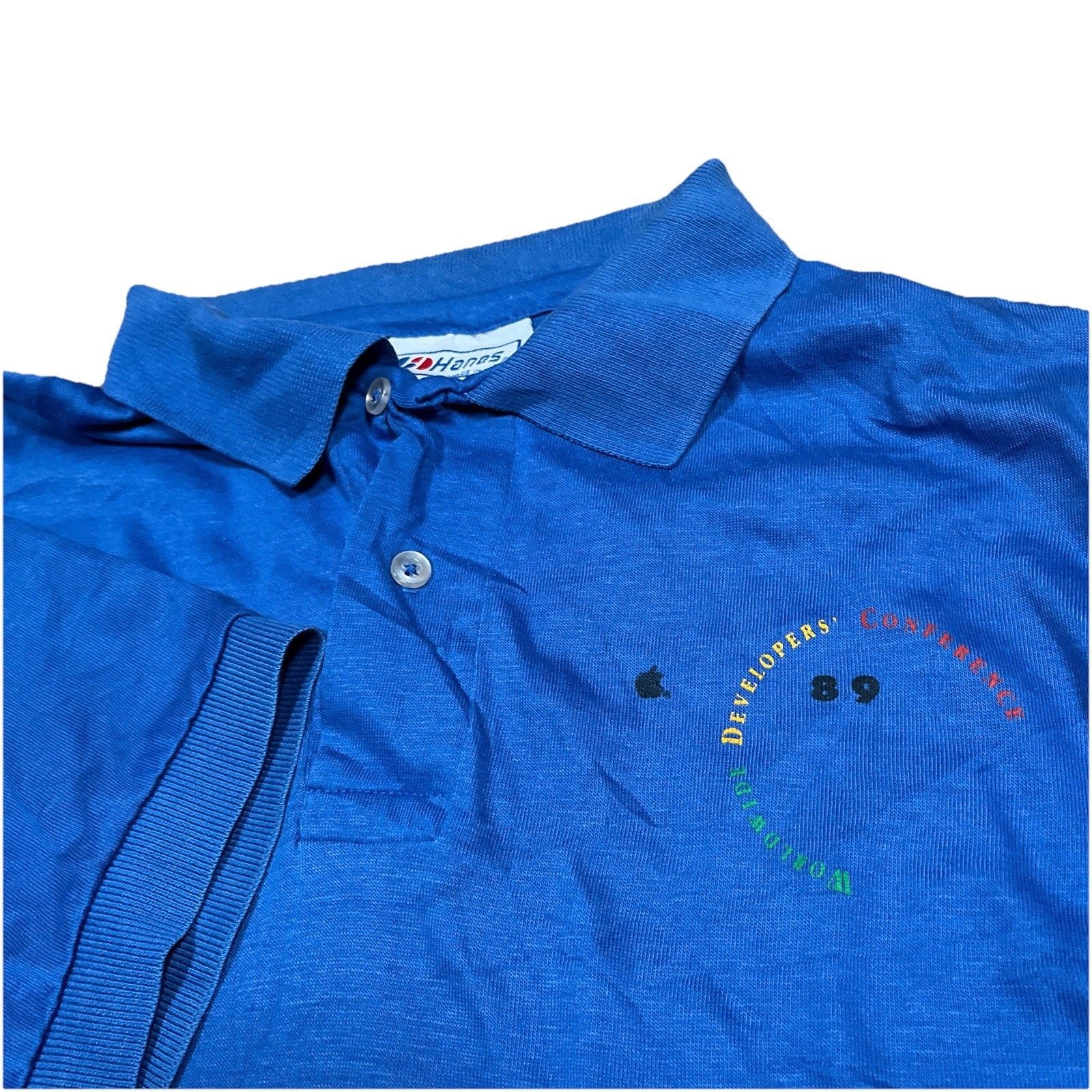 Apple VTG Apple WWDC Developers Conference 1989 Polo Shirt DevCon Size US M / EU 48-50 / 2 - 1 Thumbnail