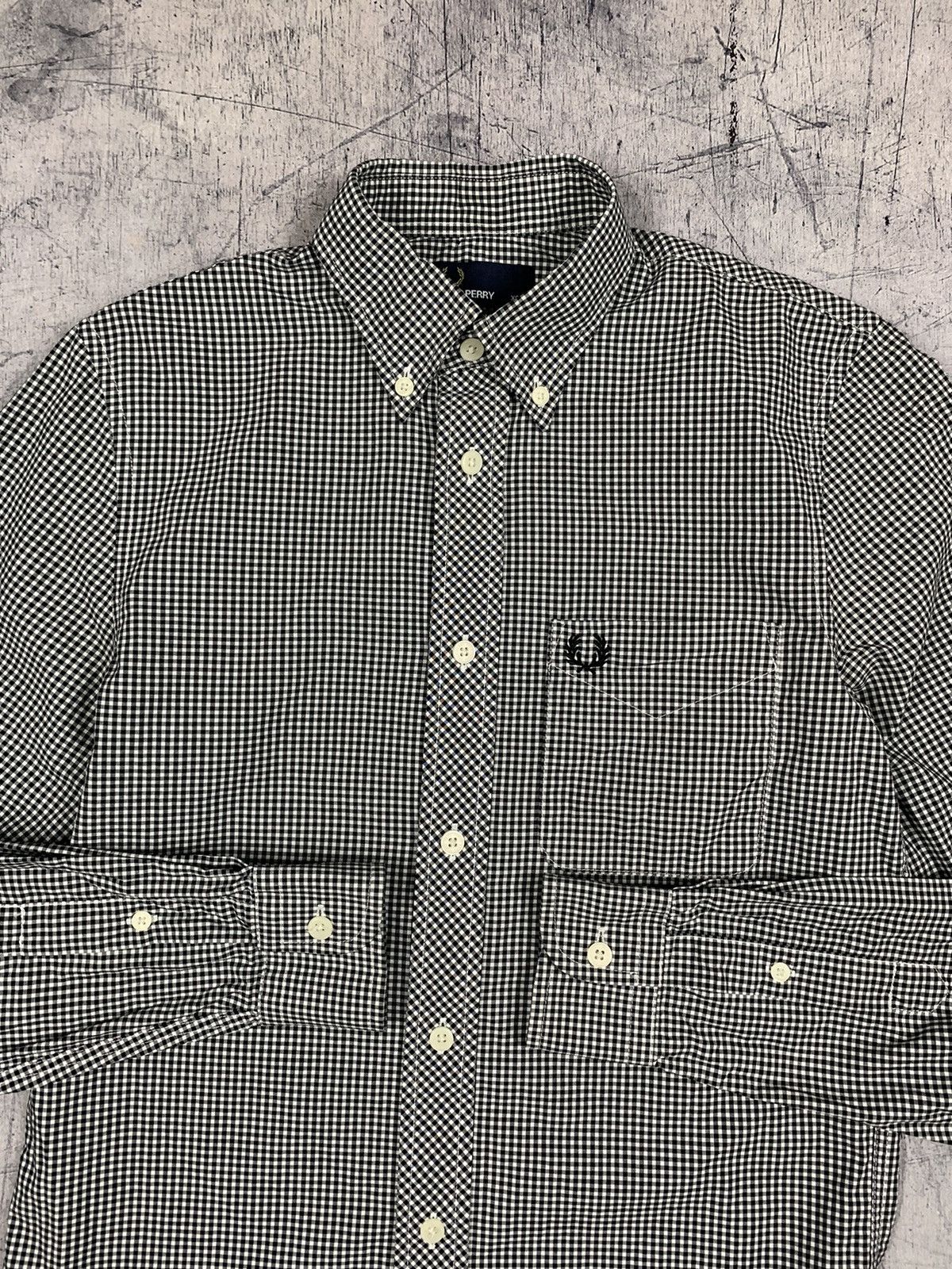 Fred Perry Fred Perry Buttons Ups Shirt Long Sleeve Men’s Size XS Check Size US XS / EU 42 / 0 - 6 Thumbnail