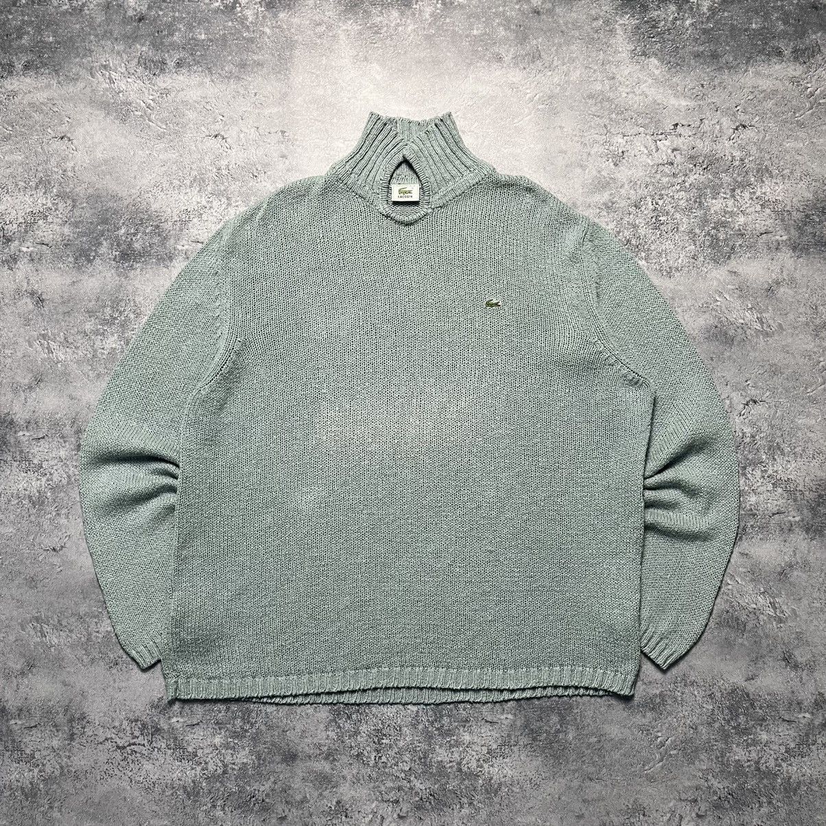 Lacoste Vintage Lacoste Knitted Sweater Luxury Designer Size US XXL / EU 58 / 5 - 1 Thumbnail