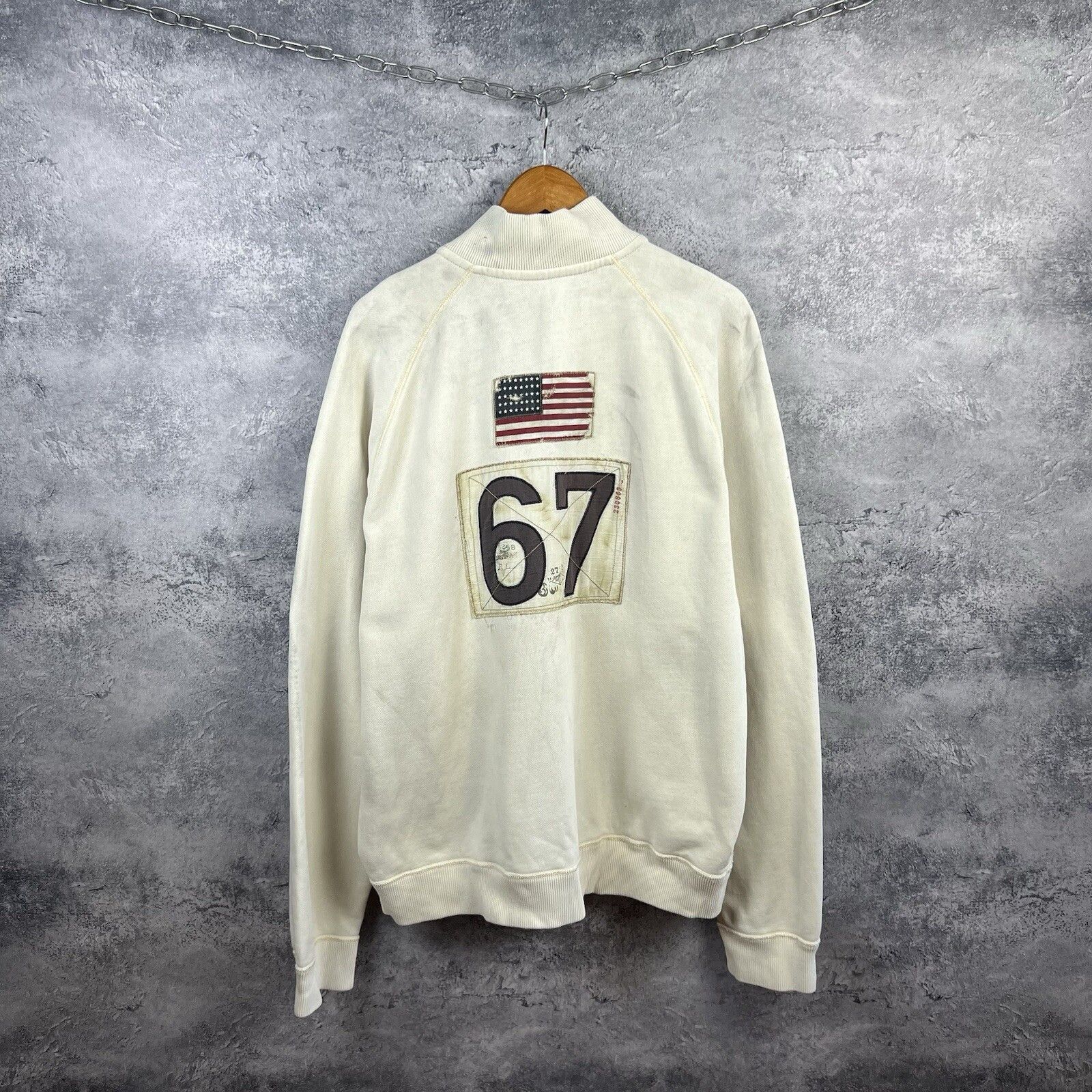 Denim & Supply Ralph Lauren Polo Jeans Ralph Lauren Zip Sweatshirt Men's Size XXL Size US XXL / EU 58 / 5 - 2 Thumbnail