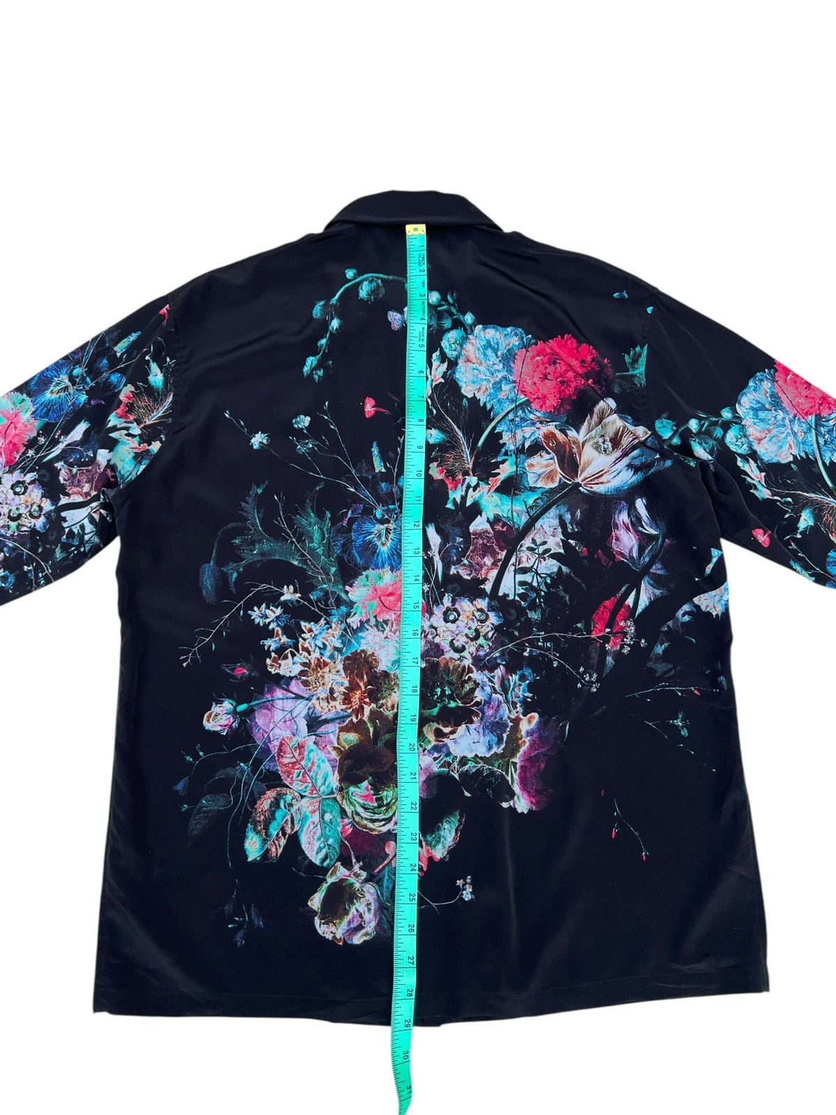 Lad Musician Lad Musician SS19 Vibrant Floral Print Long Sleeve Shirt Size US M / EU 48-50 / 2 - 16 Thumbnail