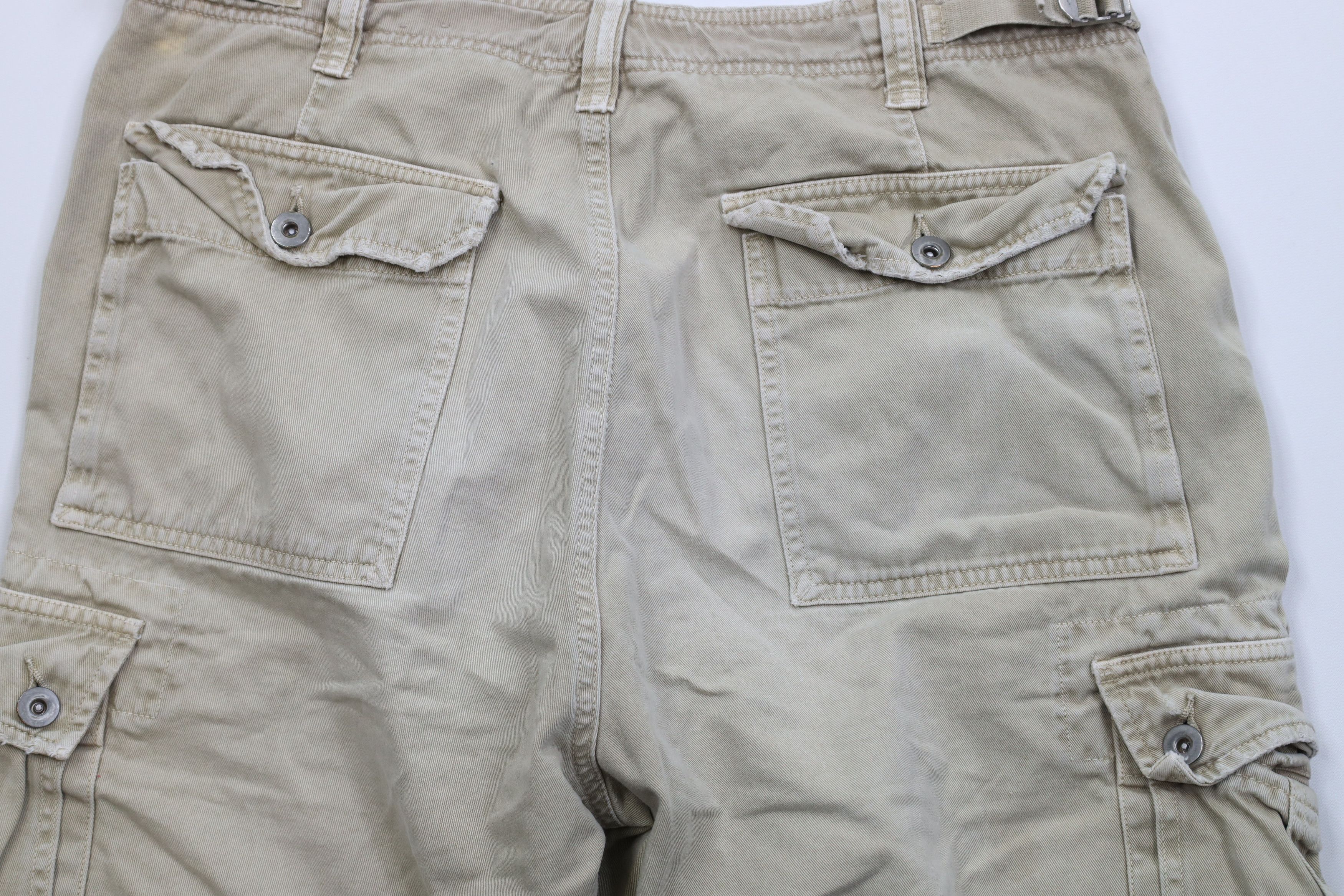 American Eagle Outfitters Vintage 90s Y2K American Eagle Outfitters Cargo Shorts Size US 33 - 13 Thumbnail