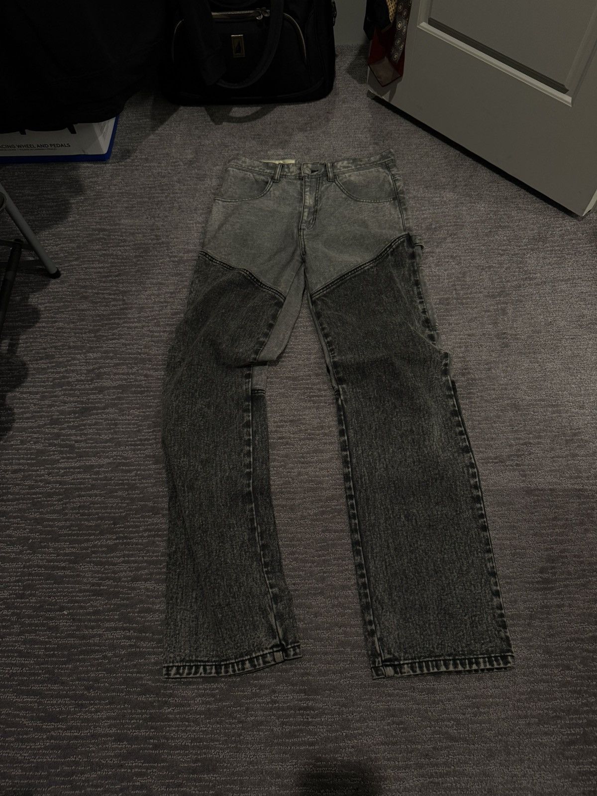 Andersson Bell Andersson Bell Gray Tom Reverse Jeans Size US 29 - 2 Thumbnail