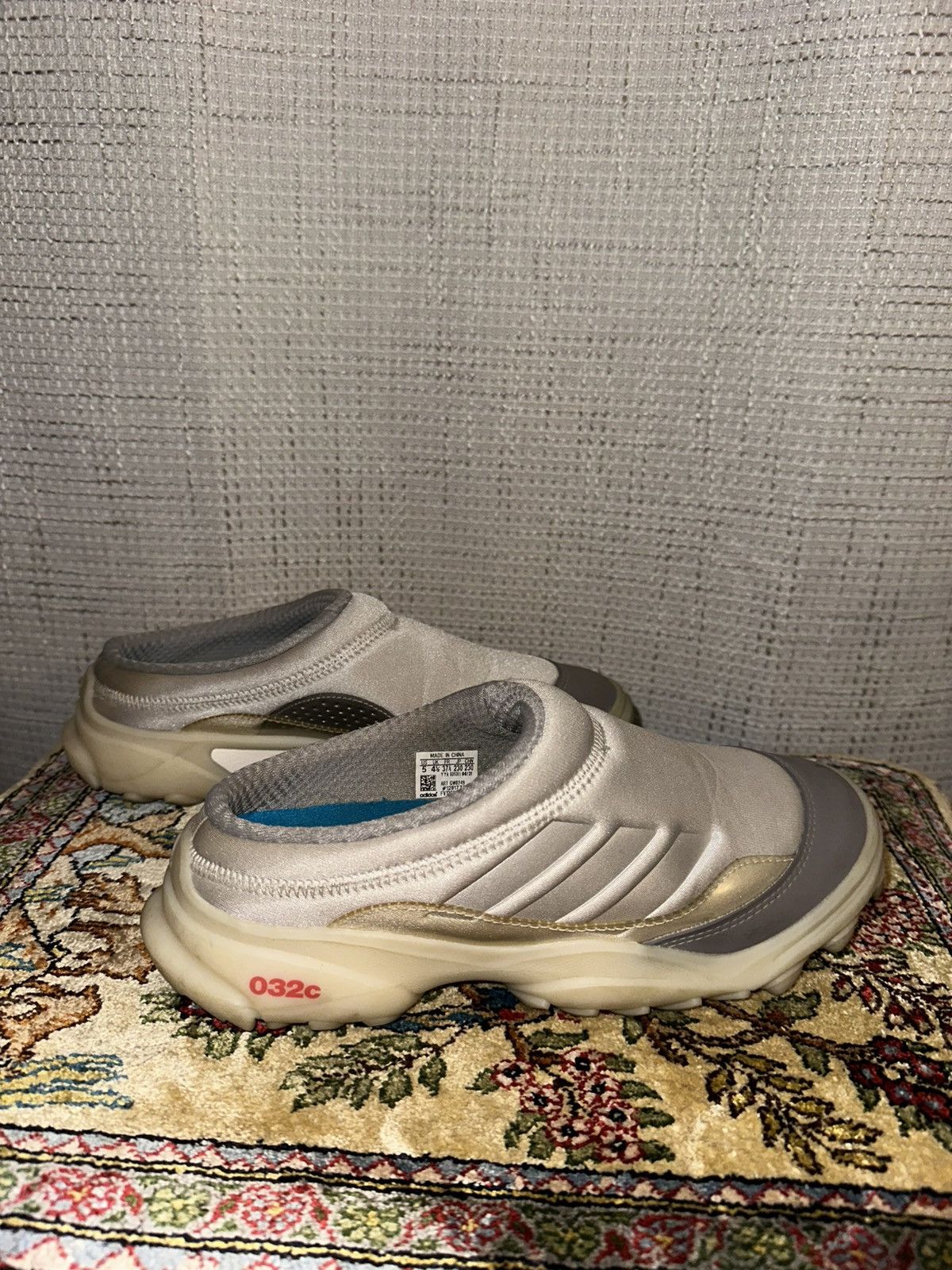 032c × Adidas 032c x adidas GSG Mule ‘Silver Metallic’ Size US 5 / EU 37 - 2 Thumbnail