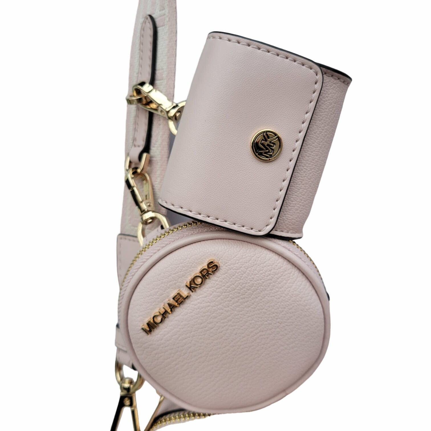 Michael Kors ❤️Michael Kors Sz M Crossbody Bag Jet Set Leather with Tech Size ONE SIZE - 5 Thumbnail