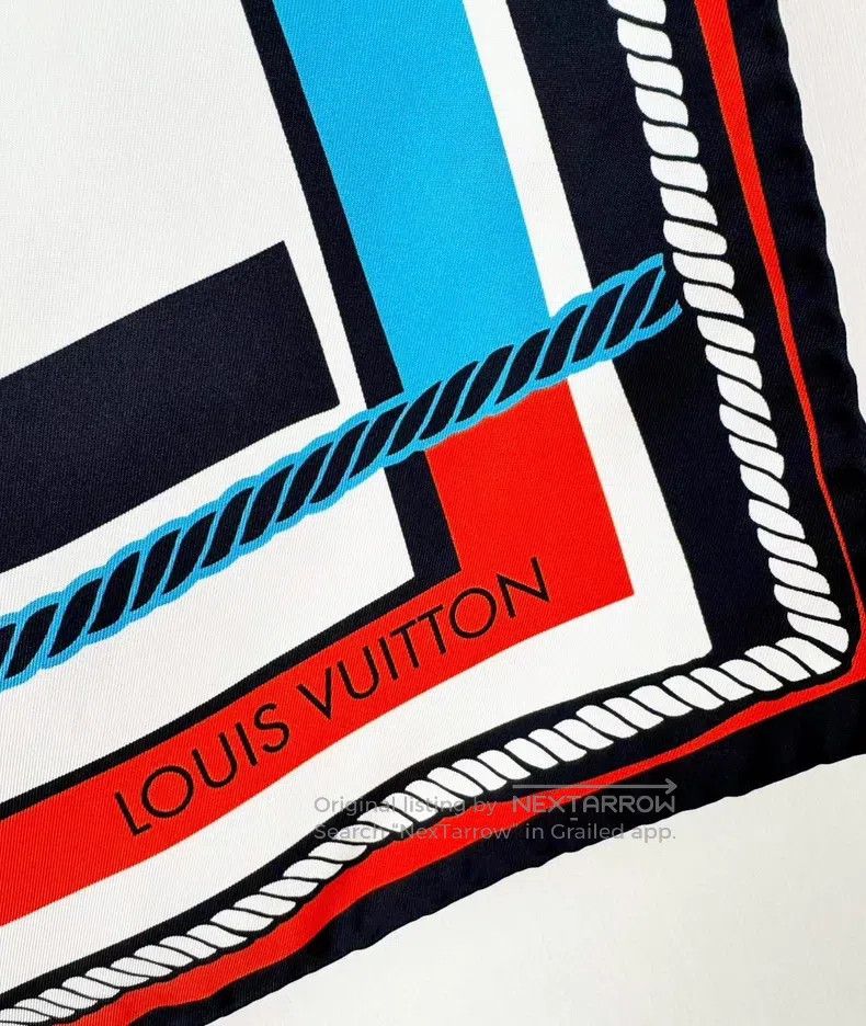 Louis Vuitton Louis Vuitton Silk Scarf Size ONE SIZE - 4 Thumbnail
