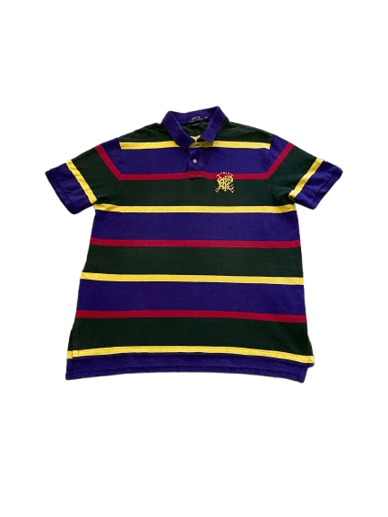 Polo Ralph Lauren Polo Ralph Lauren Custom Fit Striped Polo Size XXL Size US XXL / EU 58 / 5 - 1 Thumbnail
