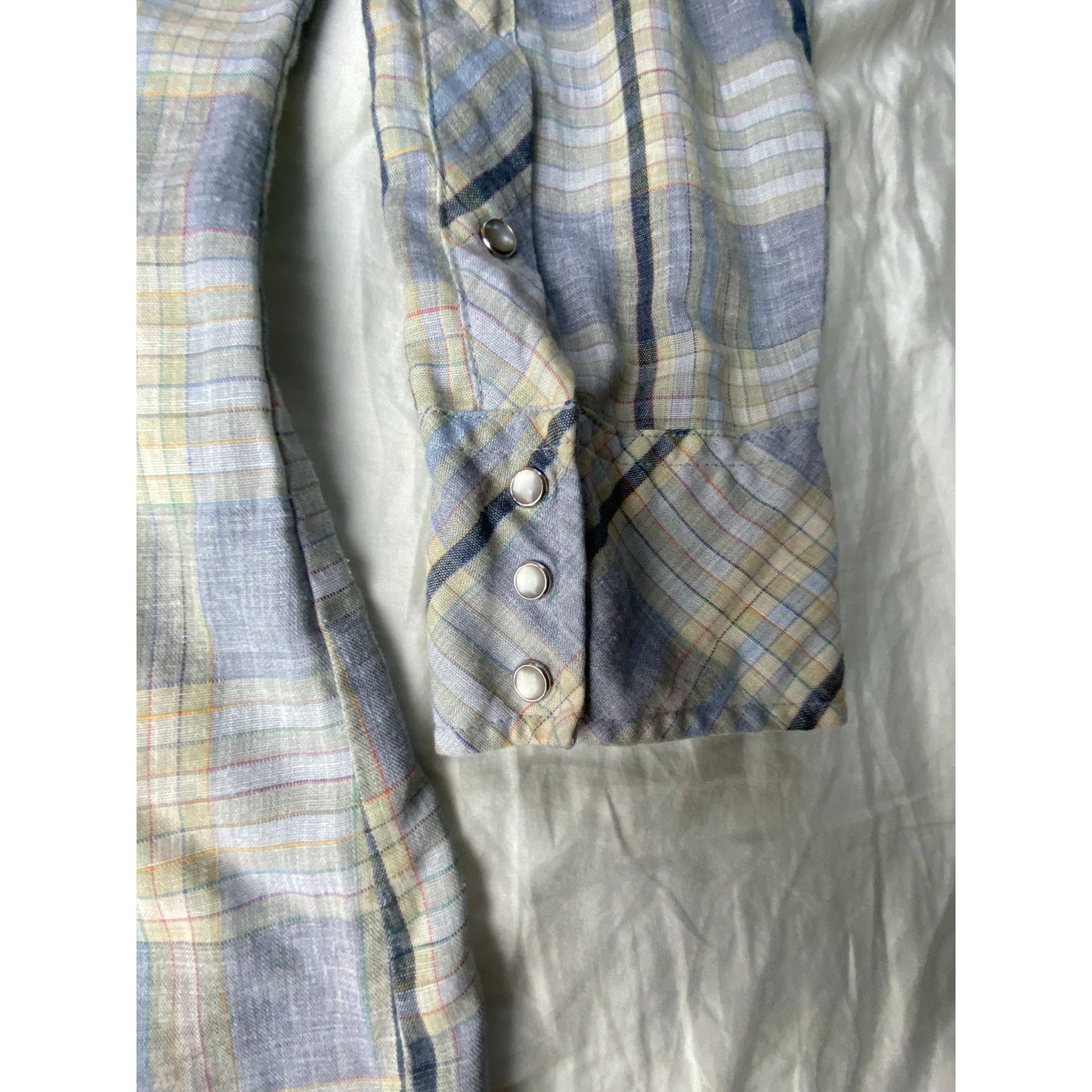 Carhartt Vintage Miller Western Wear Button up Shirt, Men 19x34 Size US XL / EU 56 / 4 - 5 Thumbnail