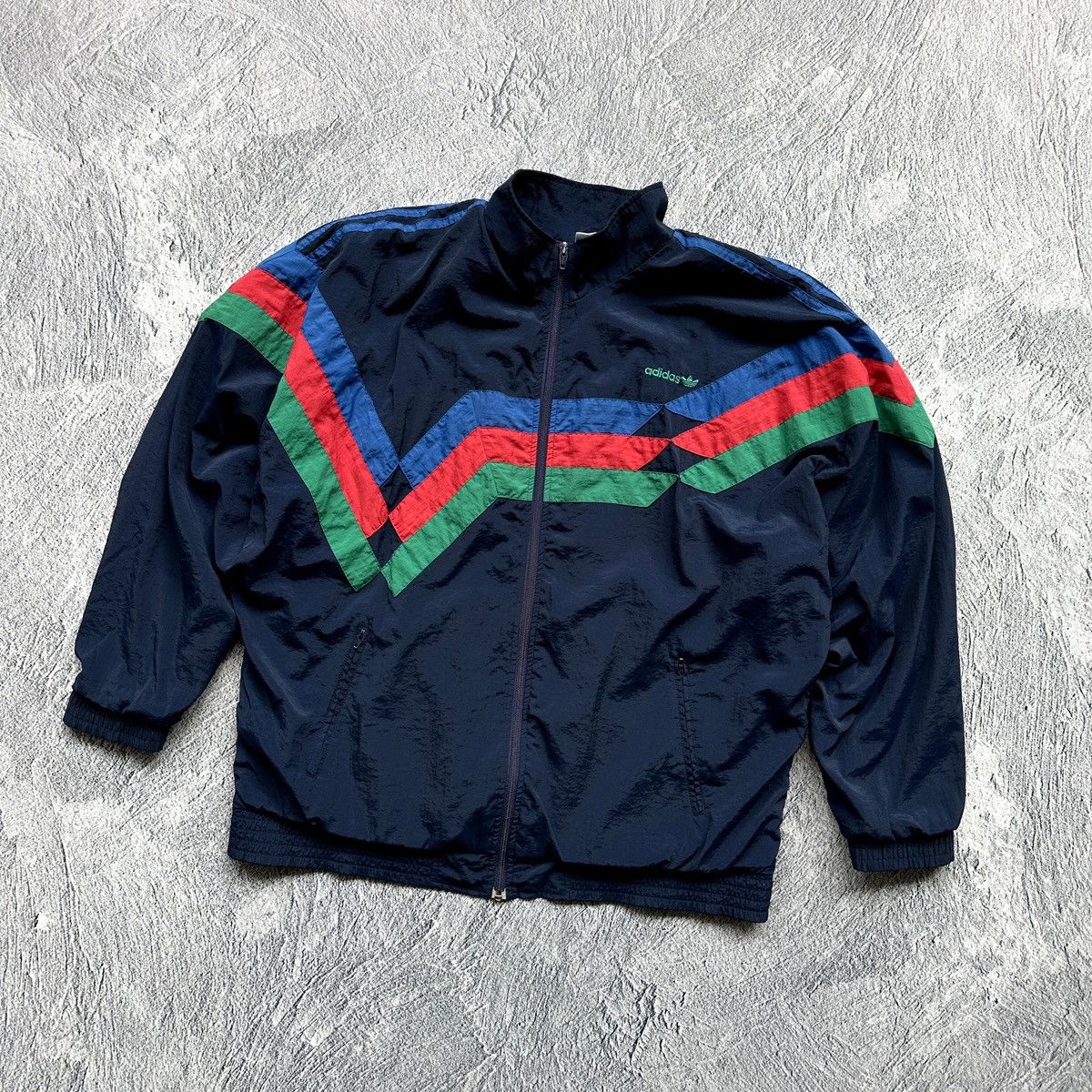 Vintage Adidas Originals Windbreaker Jacket 80s 90s