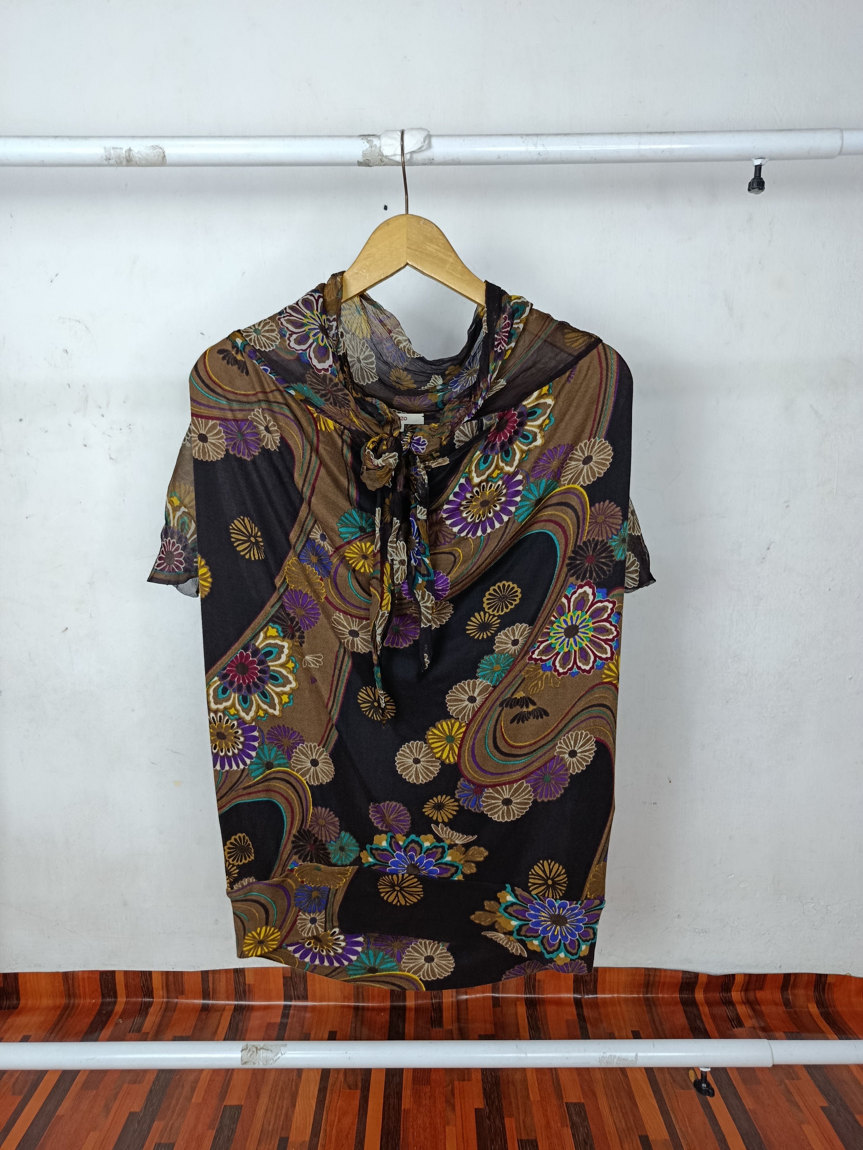 Kenzo Kenzo Blouses Printed Womenswear Size M / US 6-8 / IT 42-44 - 1 Thumbnail