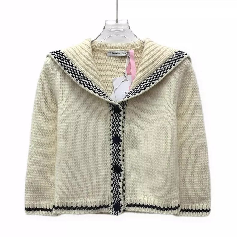 Dior Christian Dior Beige Wool Long Sleeve Sweater-dmc Size US XS / EU 42 / 0 - 1 Thumbnail