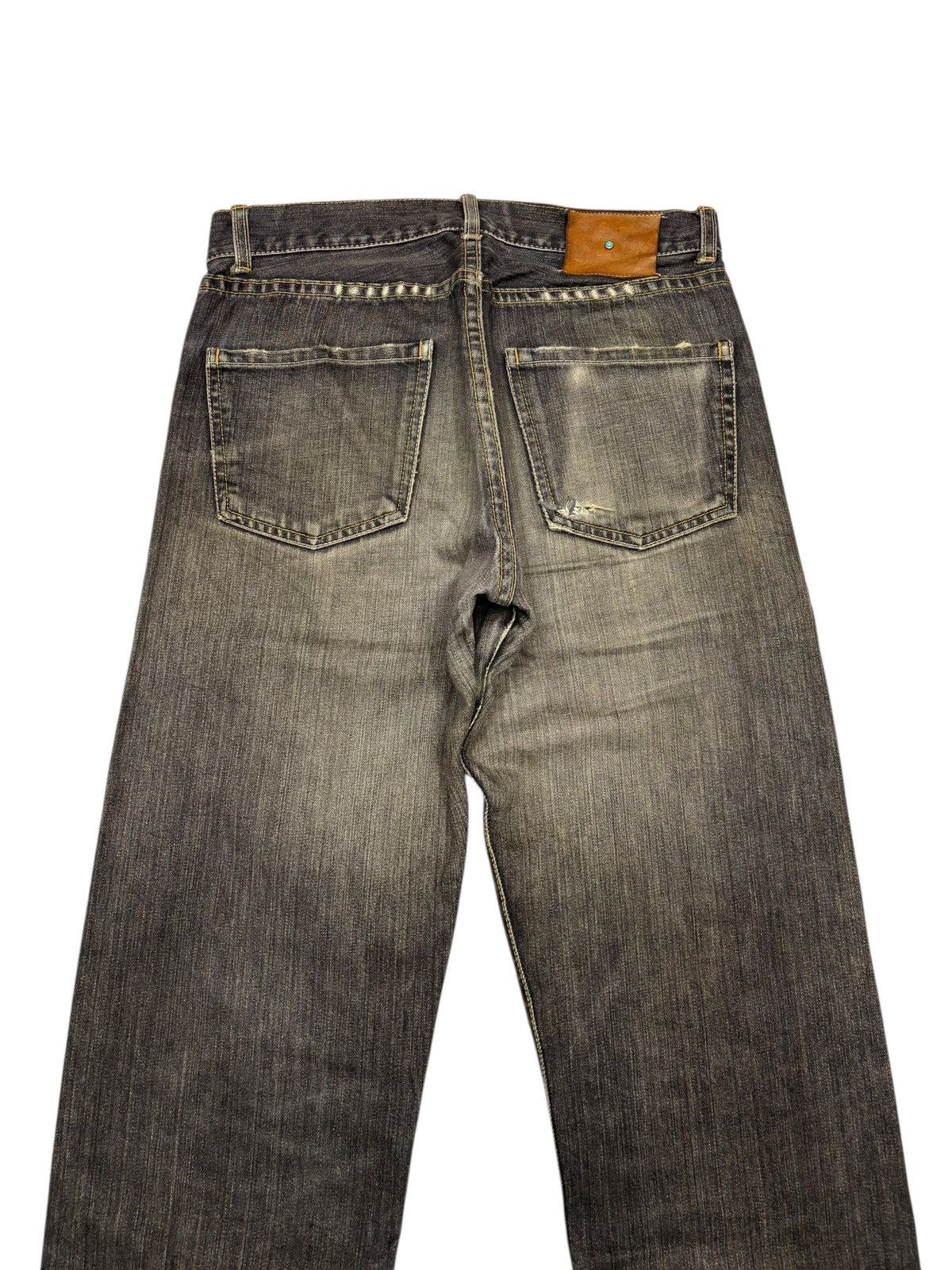 If Six Was Nine Scheme Warriors Made in Japan Rusty Mud Wash Distress Jeans Size US 31 - 6 Thumbnail