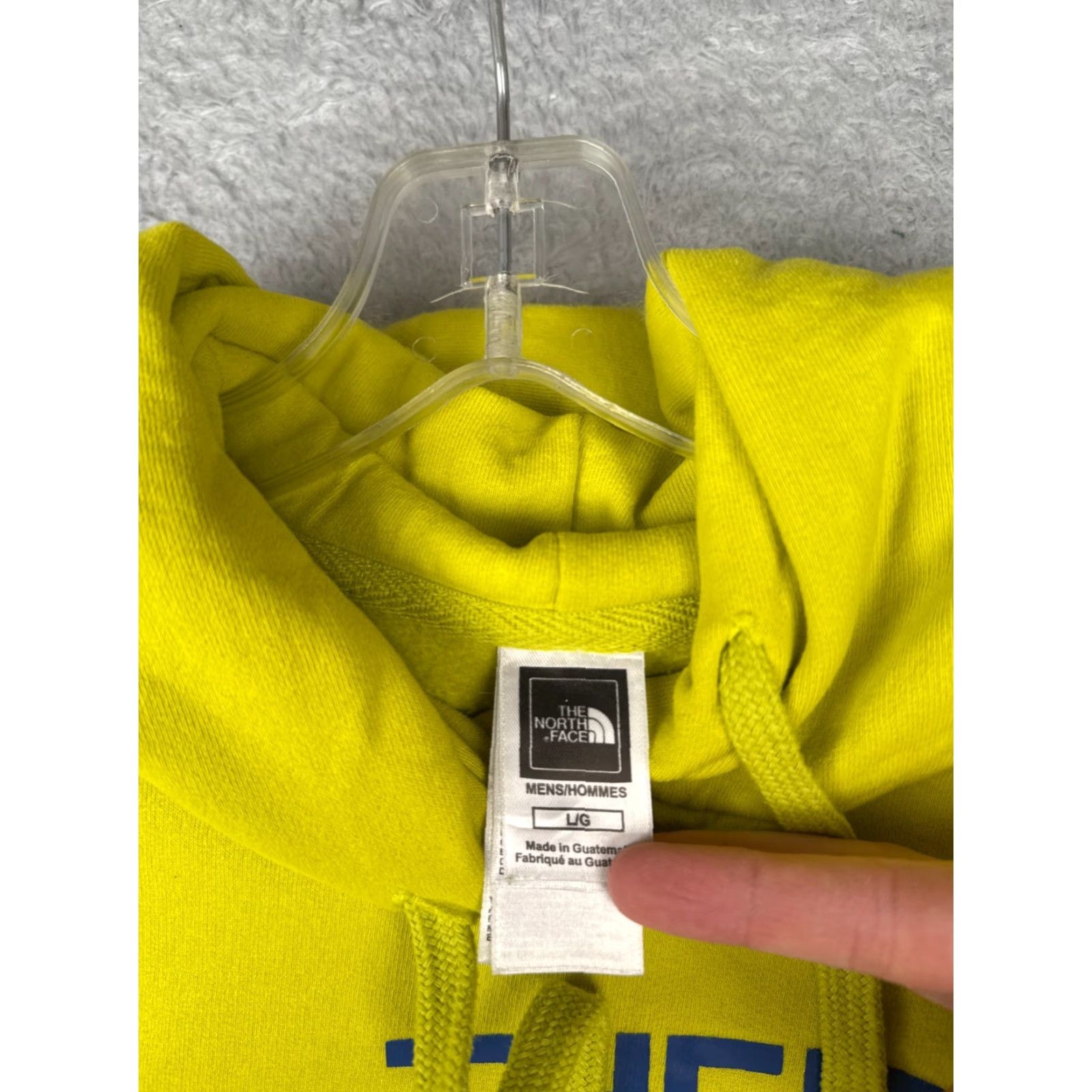 The North Face The North Face Hoodie Large Yellow Pullover Jersey Half Dome Logo Sweater Mens Size US L / EU 52-54 / 3 - 7 Thumbnail