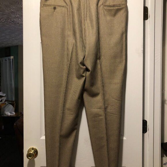 Other JB BRITCHES men's silk and wool dress pants size: 42/34 Size 42L - 7 Thumbnail