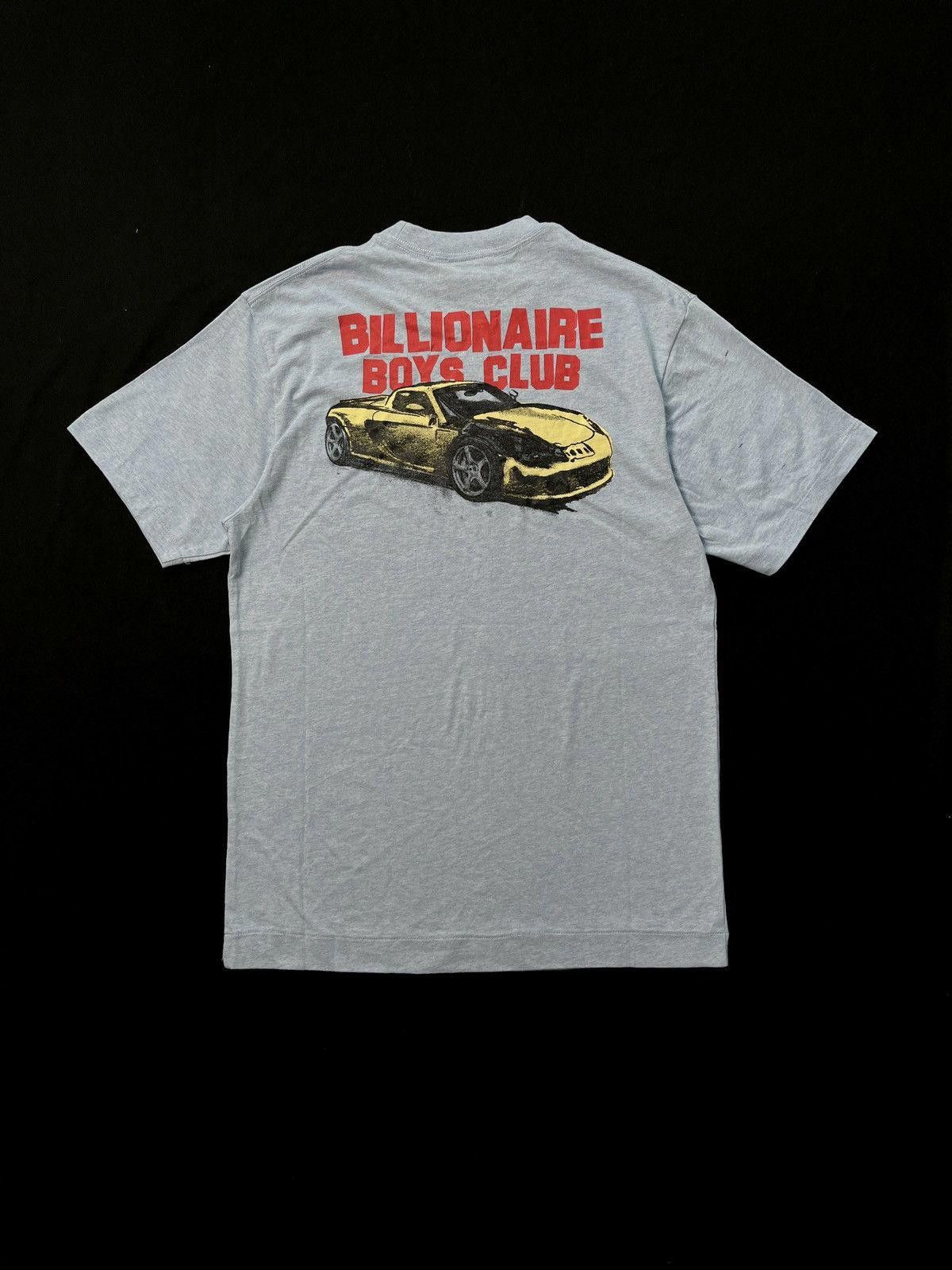 Billionaire Boys Club Rare Billionaire Boys Club BBC Supercar T-shirt Light Blue M Size US M / EU 48-50 / 2 - 7 Thumbnail