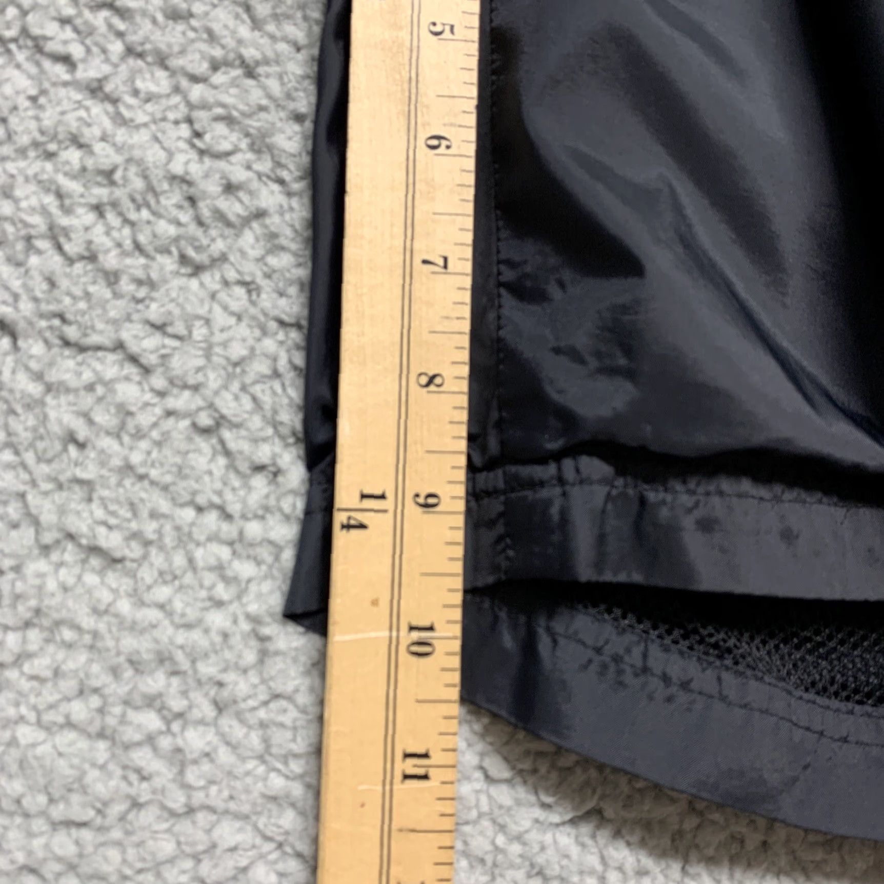 Vintage Results Mens Sport Athletic Shorts Size Large Black Pockets Elastic READ Liner Reading? Size US 33 - 5 Thumbnail