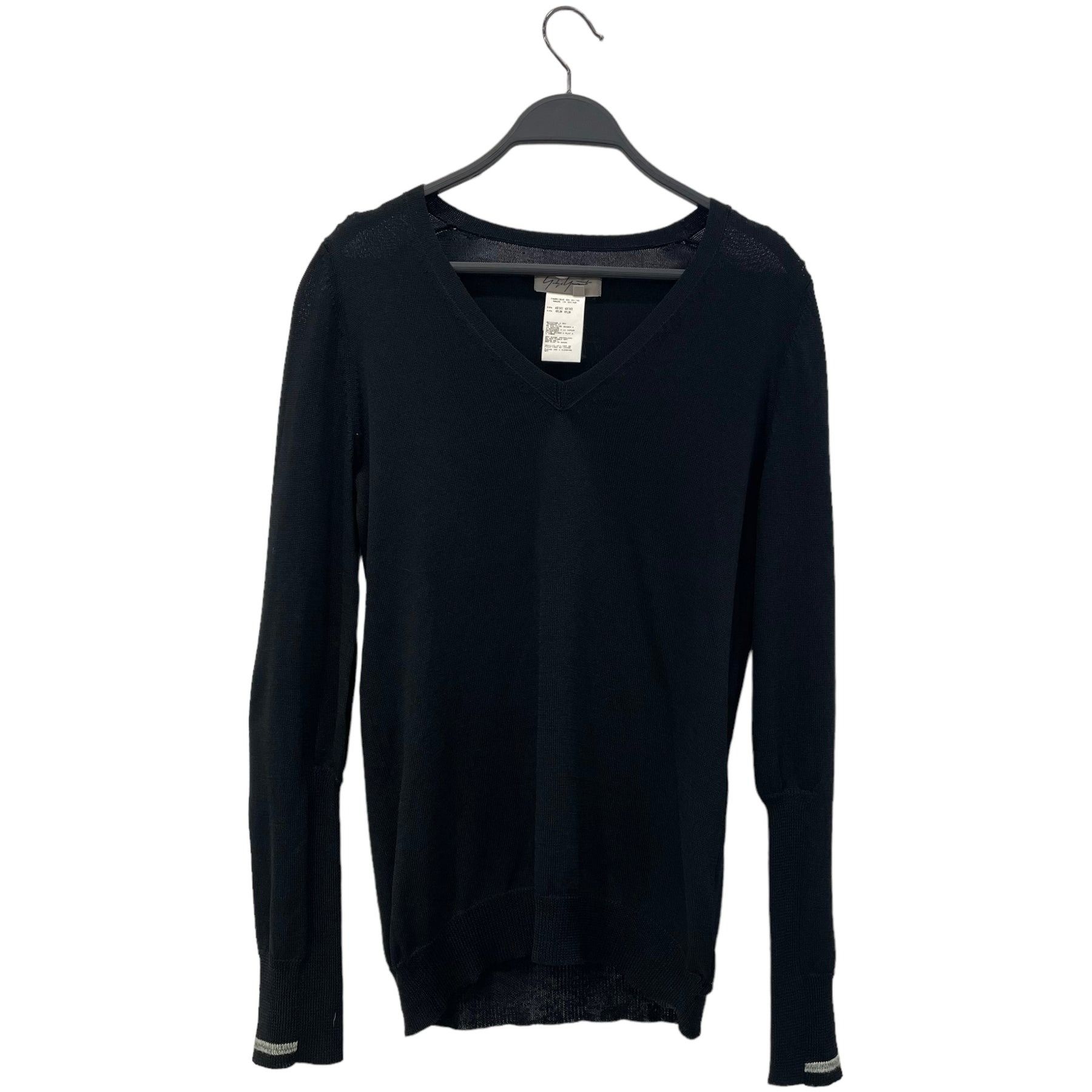 Yohji Yamamoto Archive V Neck Knit Sweater Size M / US 6-8 / IT 42-44 - 1 Thumbnail