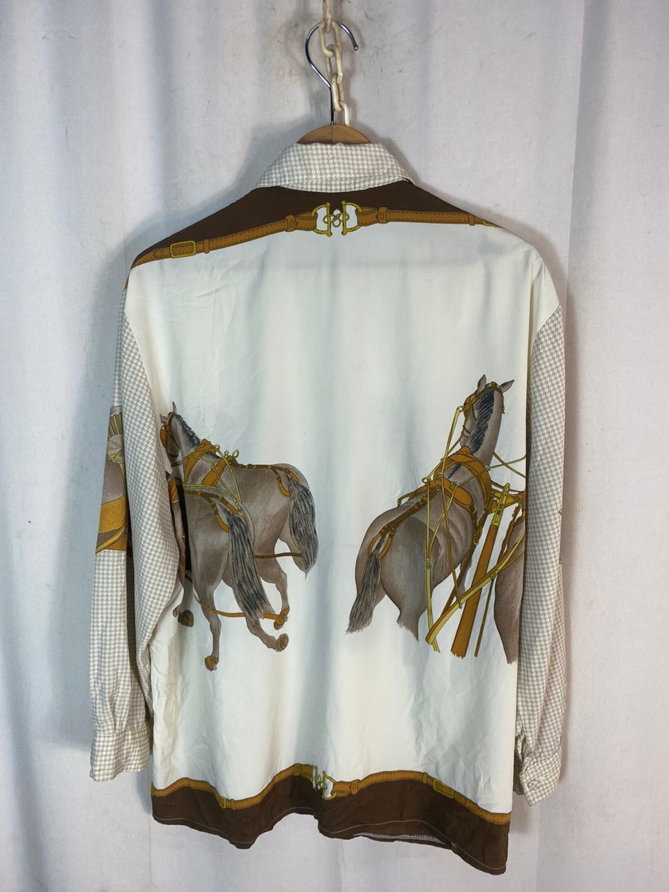 Other Unbrand overprint button up shirt Size L / US 10 / IT 46 - 10 Thumbnail